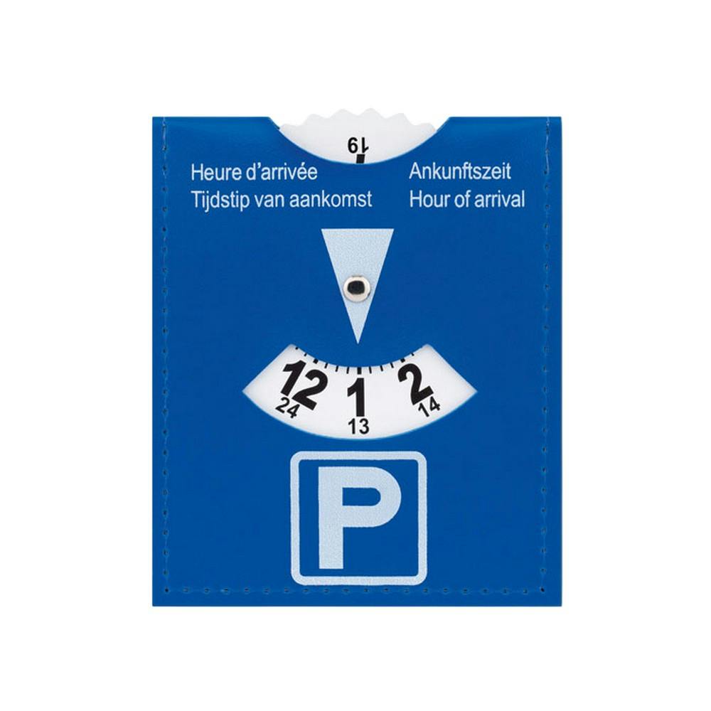 Midocean Blue Parkcard Pvc Parking Disc