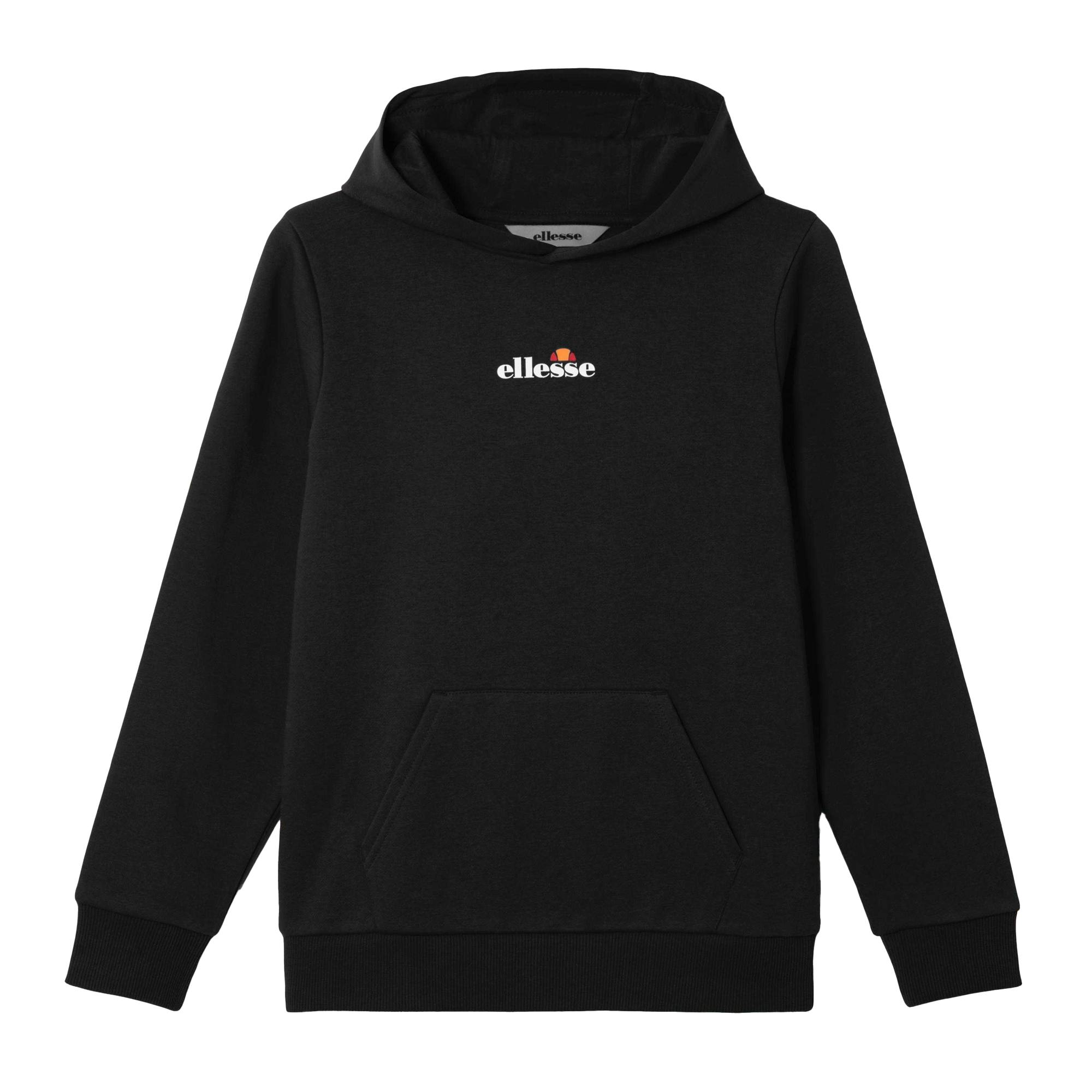Ellesse Boys Black Otternere 2 Hoodie - 8-9 Years - 70% Cotton/30% Polyester