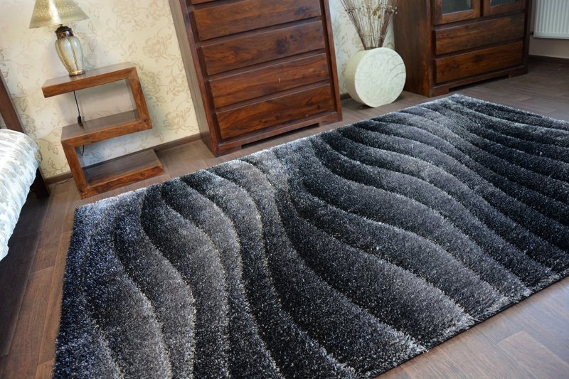 Rackhams Shaggy Space Rug - 80Cm X 150Cm