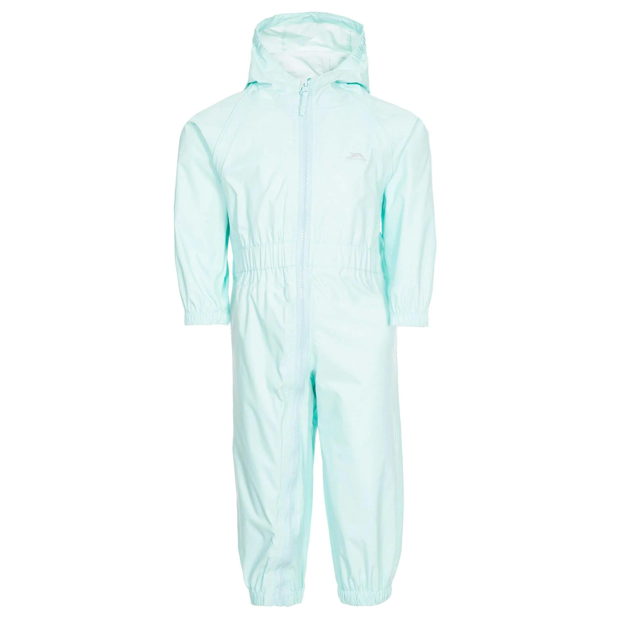 Trespass Unisex Infant Mint Babies Button Rain Suit In | Size: 12-18 M - Image 3