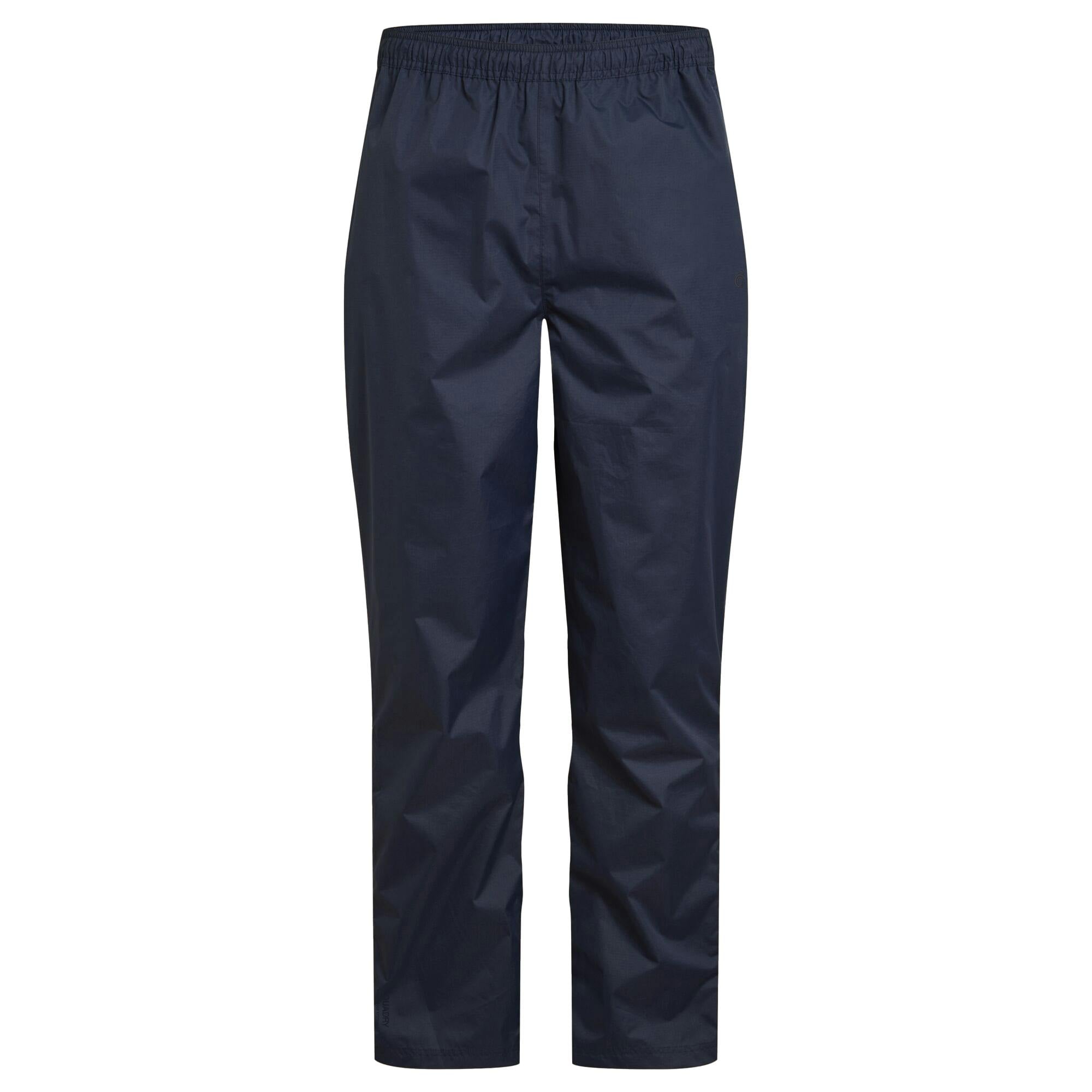 Craghoppers Unisex Dark Adult Expert Ii Packable Waterproof Trousers - Navy - S R - Navy - 100% Recycled Polyester