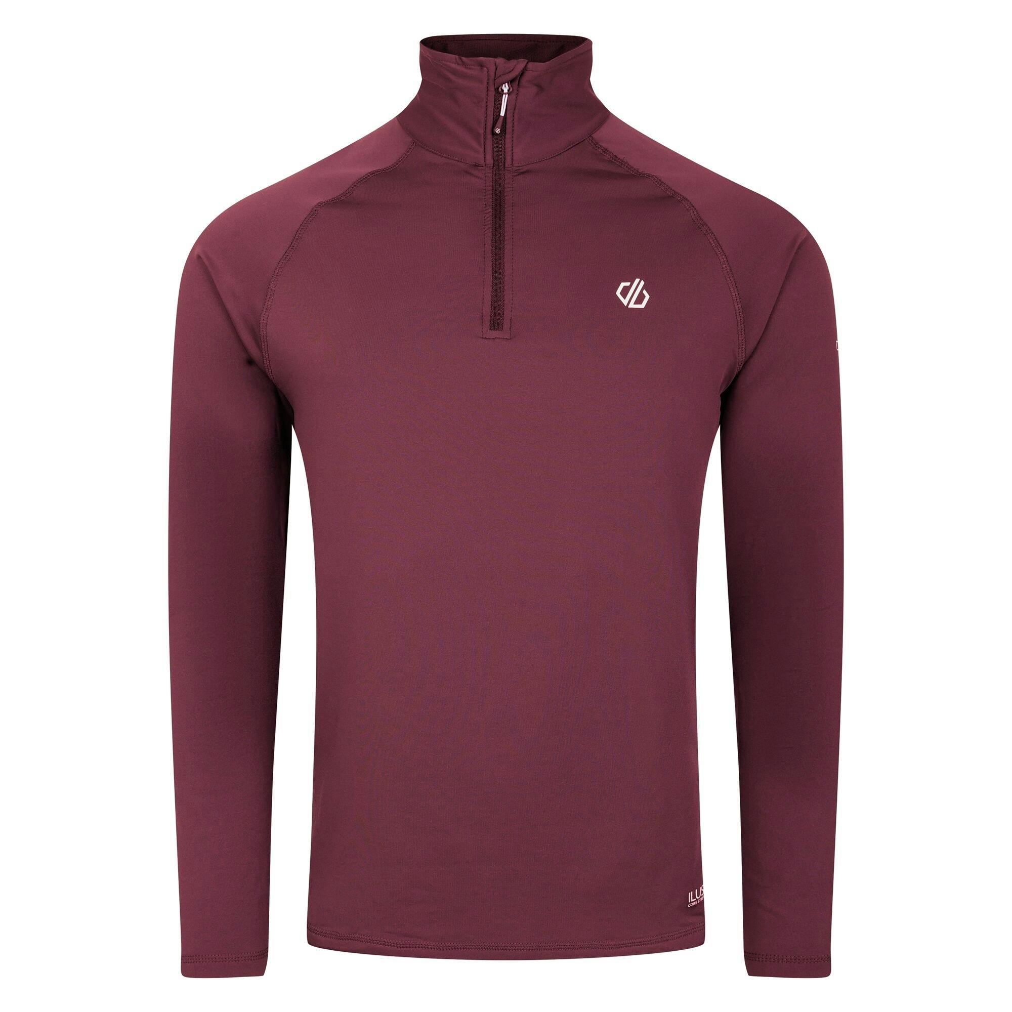 Dare 2B Men's Fuse Up Ii Midlayer - Fig Marl - S - Fig Marl - 97% Polyester/3% Elastane