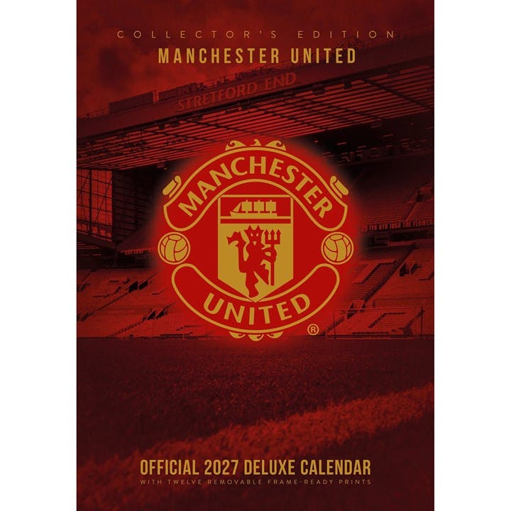 Manchester United FC Collector's Edition A3 Calendar 2027, Wall Calendars, Gift - Image 7
