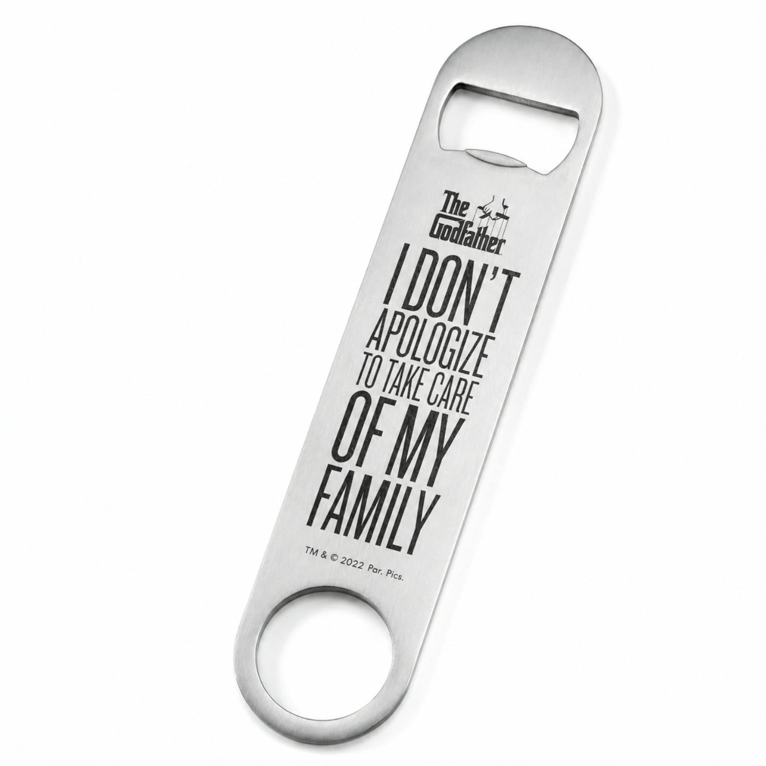 Widdop & Co Silver Fandomania The Godfather Stainless Steel Bottle Opener - Stainless Steel - 1