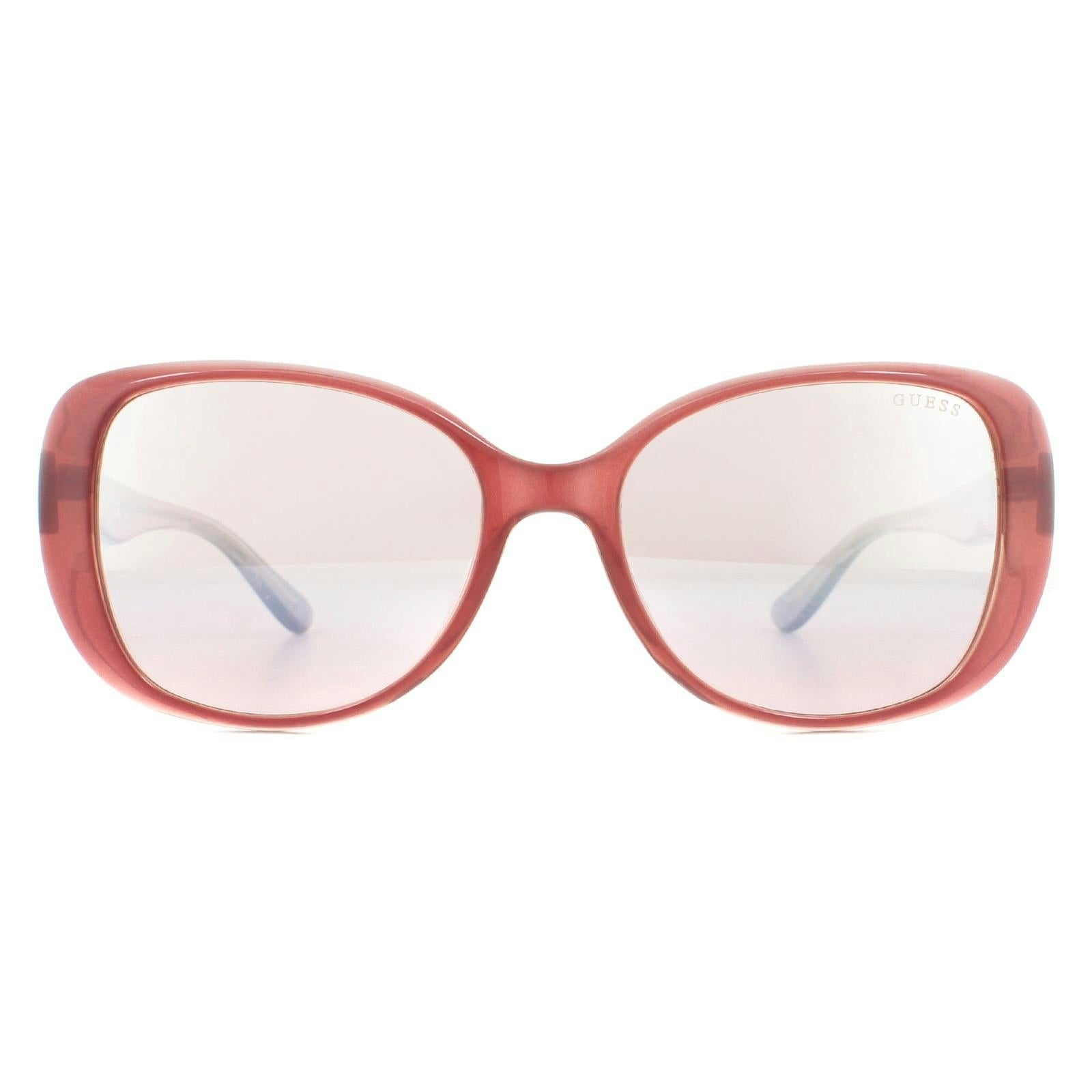 Guess Women's Pink Gu7554 Sunglasses