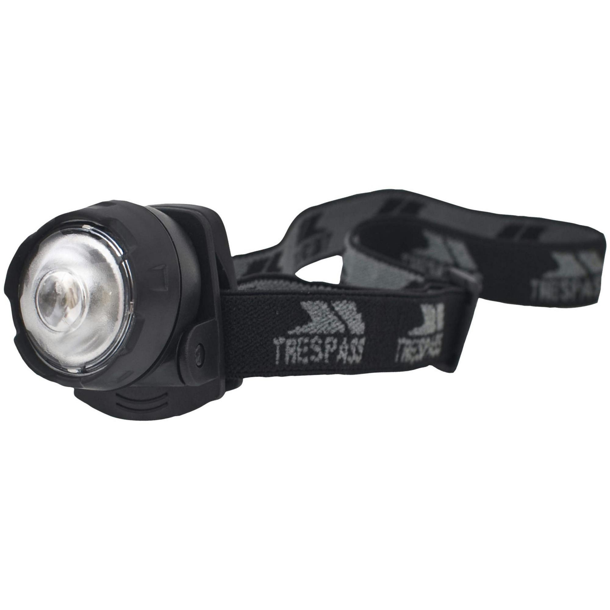 Trespass Light/Black Flasher Ultra Led Headtorch - One Size