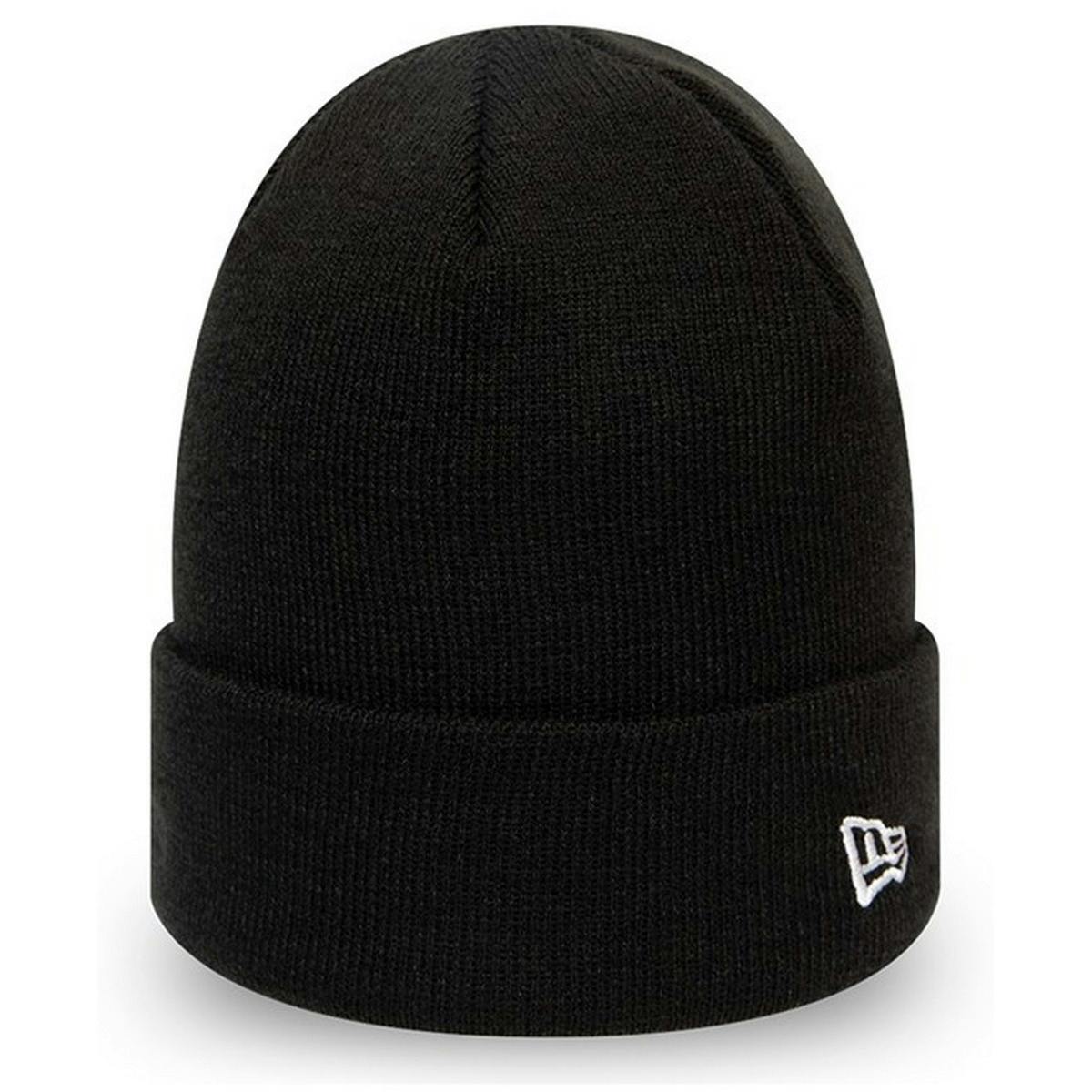 New Era Unisex Black Adult Flag Knitted Beanie - One Size - 100% Acrylic