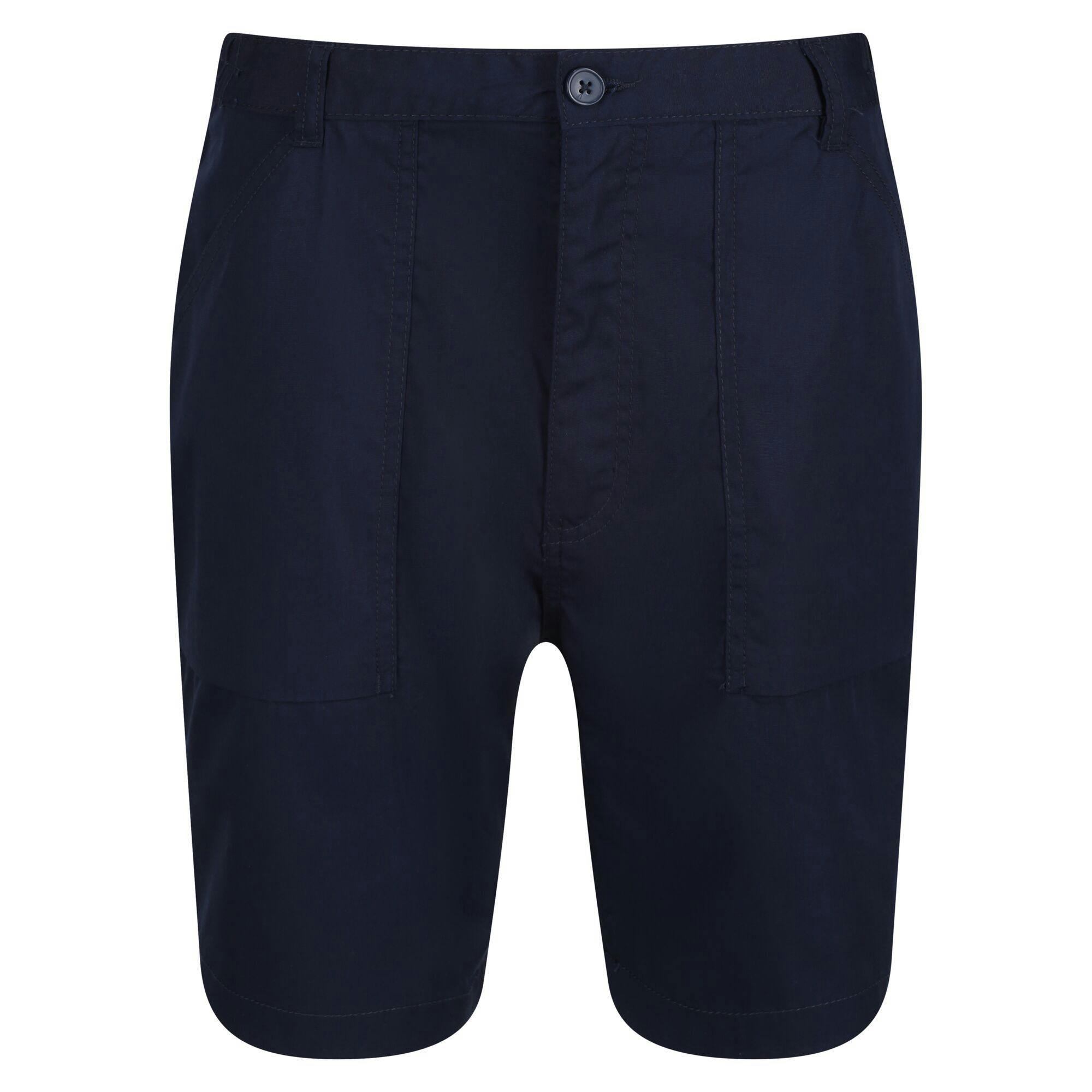 Regatta Men's Professional Shorts - Navy - 32 - Navy - 65% Polyester/35% Cotton