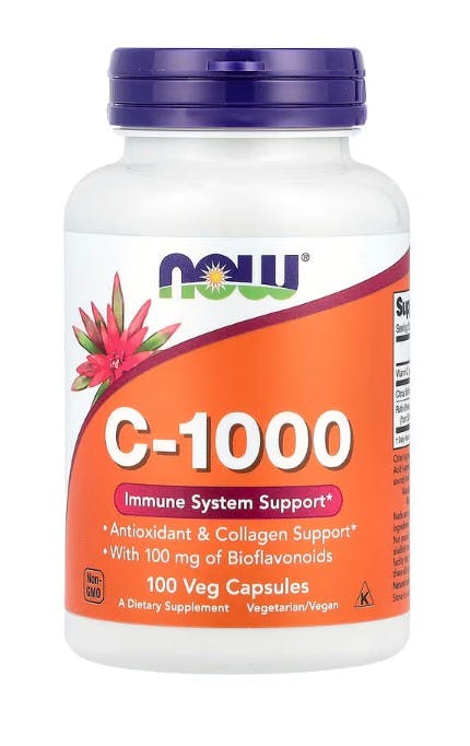 Now Foods Vitamin C-1000 With 100Mg Bioflavonoids - 100 Capsules - Image 7