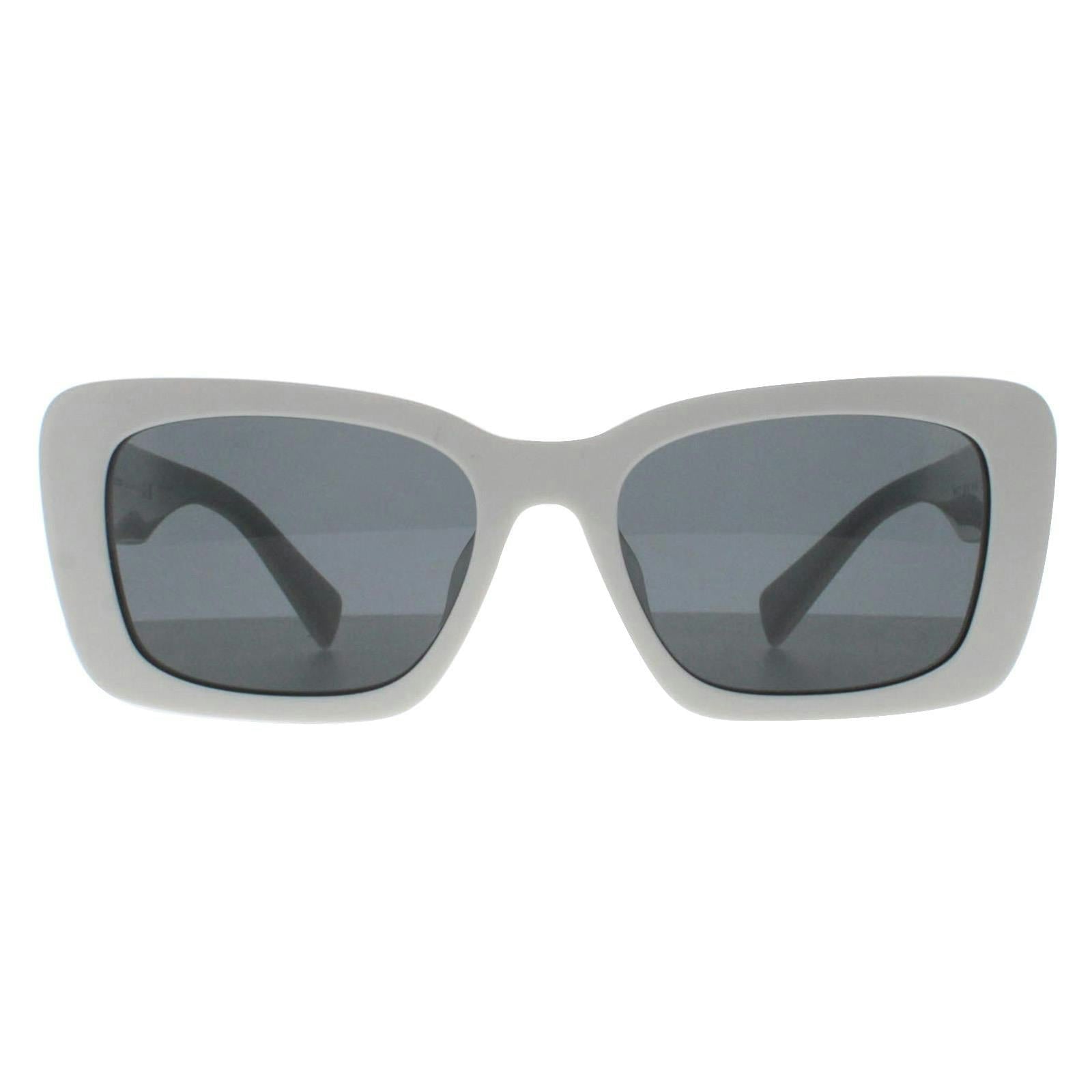 Miu Miu Women's White Rectangle Dark Grey Mu07ys - Image 7