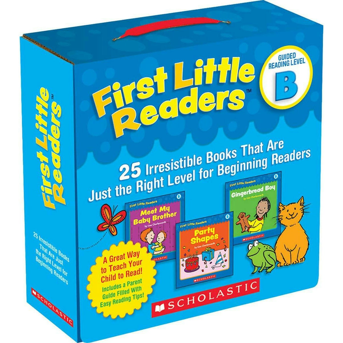 Scholastic Boys First Little Readers: Guided Reading Level B (Parent Pack): 25 Books For Beginning Readers