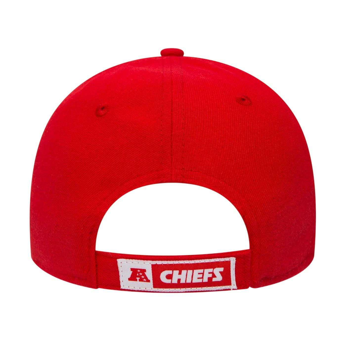 New Era Men's Red 9Forty Baseball Cap - One Size - 97% Cotton/3% Elastane
