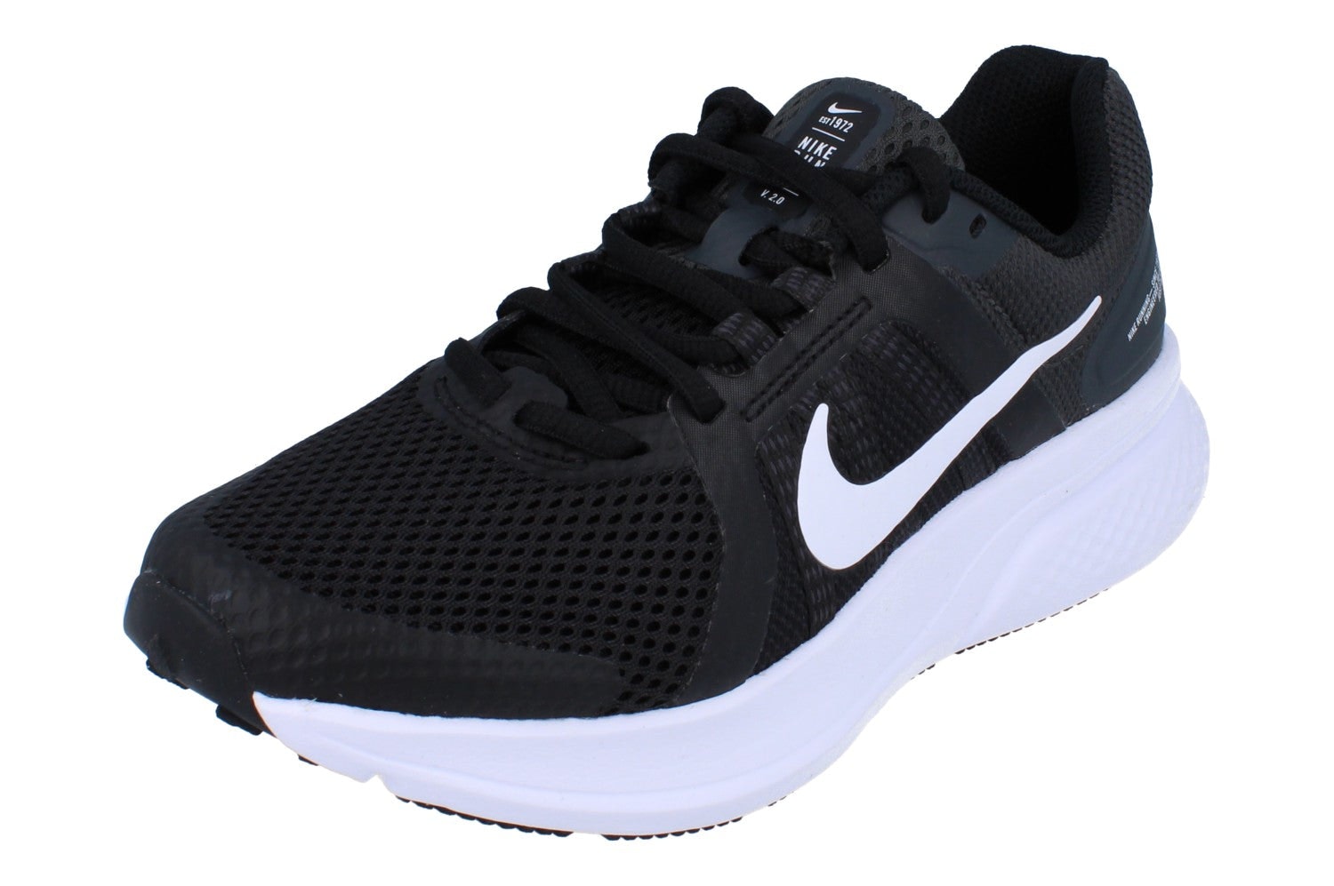 Nike Women's Black/White/Dark Run Swift 2 Cu3528 004 - Uk 4.5 | Us 7 | Eu 38