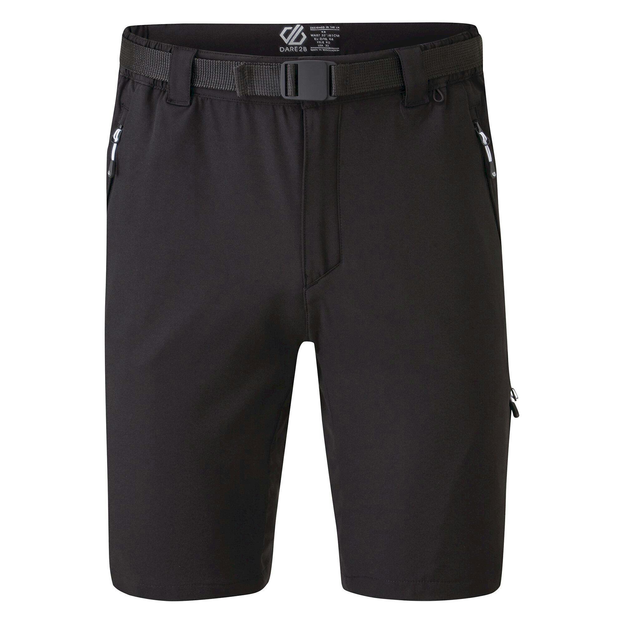 Dare 2B Men's Black Tuned In Pro Lightweight Cargo Shorts - 30R - 100% Polyester