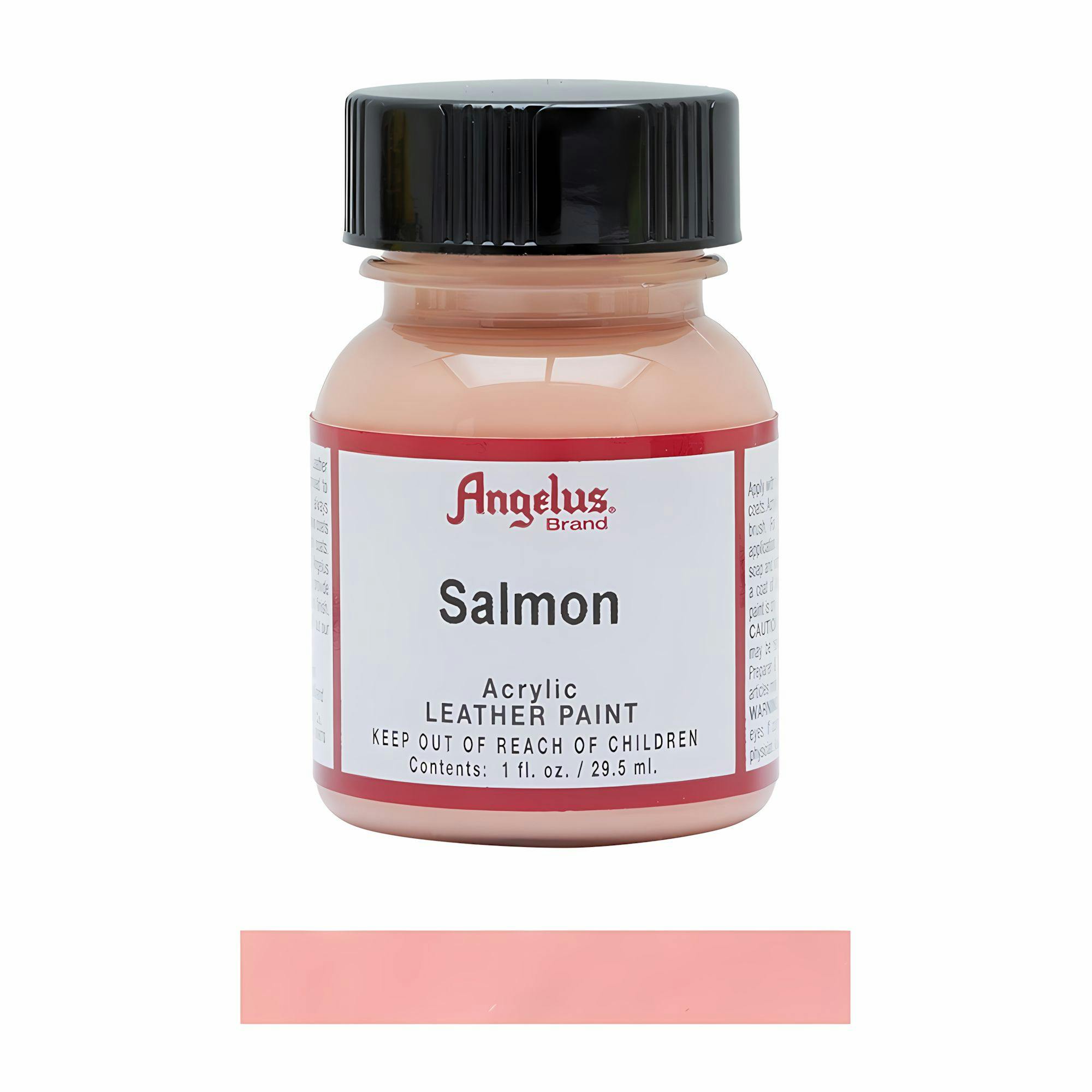 Angelus Salmon Leather Paint For Sneaker Customs And Shoes 1Oz