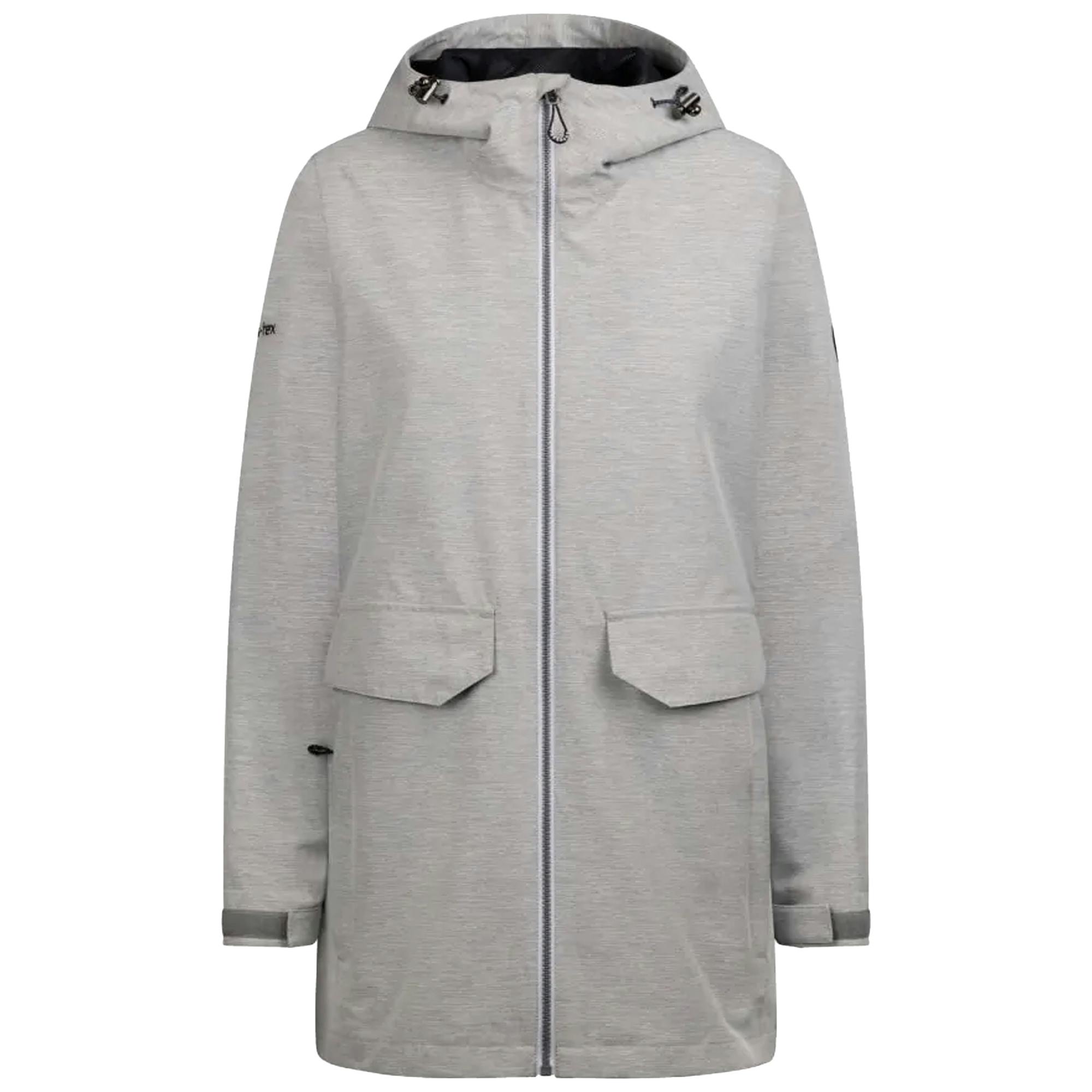 Trespass Women's Crystals Waterproof Jacket - Platinum Marl - 3XL - Platinum Marl - 100% Polyester