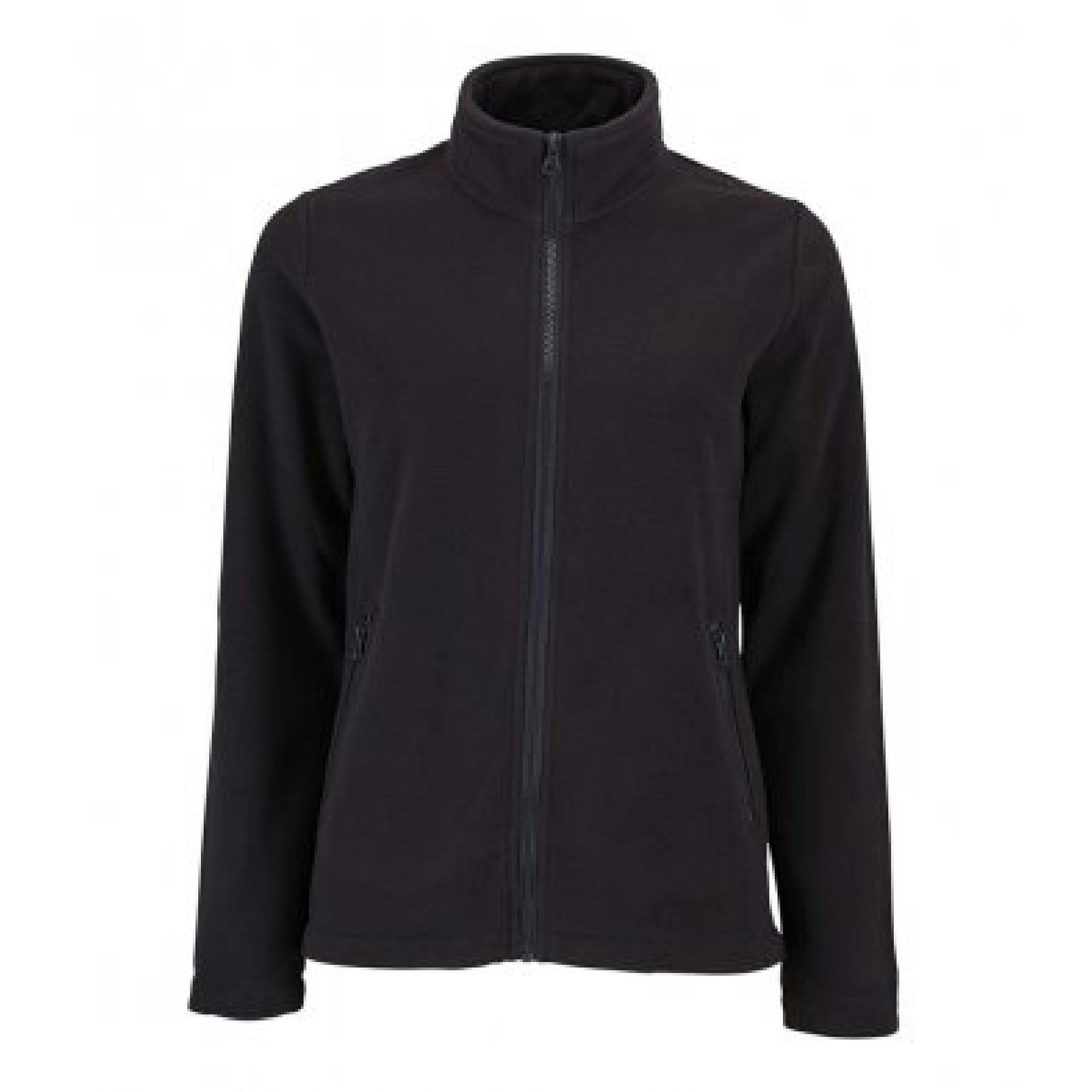 SOLS Womens/Ladies Norman Fleece Jacket (Black) - Size X-Large - Image 2
