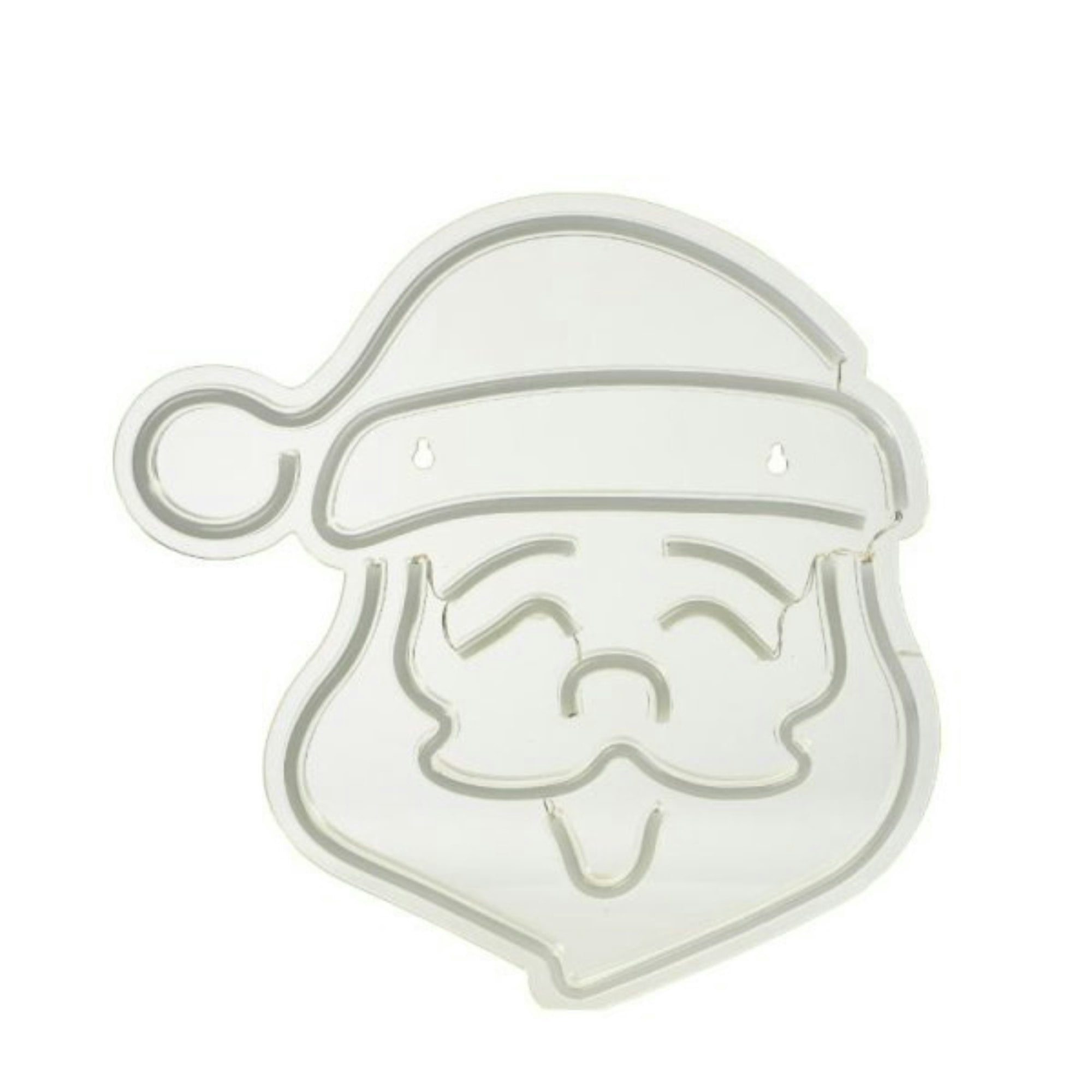 Light 35Cm Usb Powered Up Christmas Santa Multi-Coloured Neon Sign - Image 3