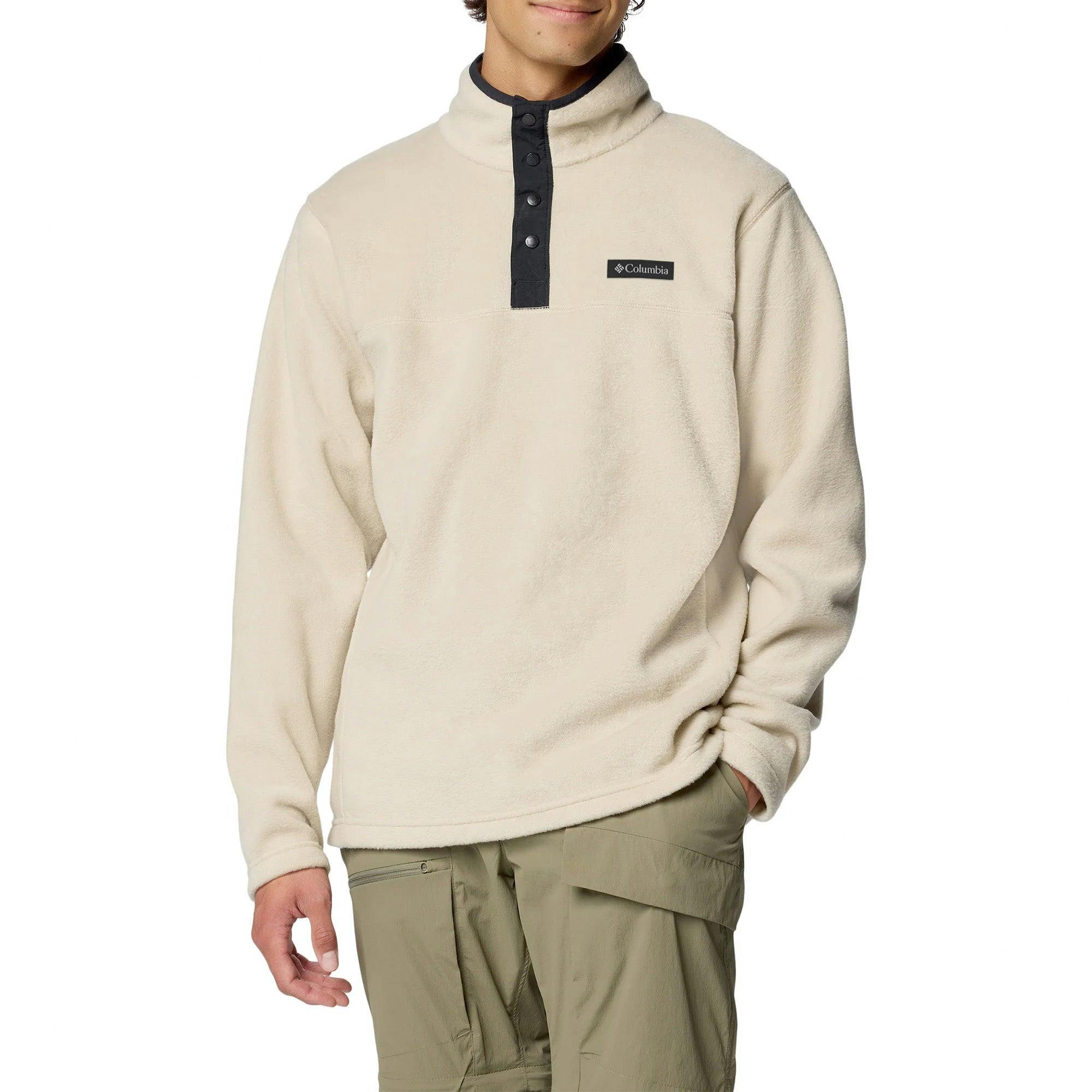 Columbia Steens Mountain Half Snap Fleece - Ancient Fossil - Small