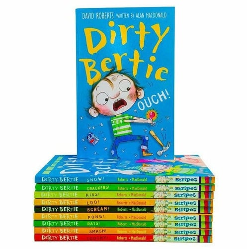 David Roberts Unisex Dirty Bertie Series 2 10 Books Collection Set By - Fiction - Paperback - Image 10