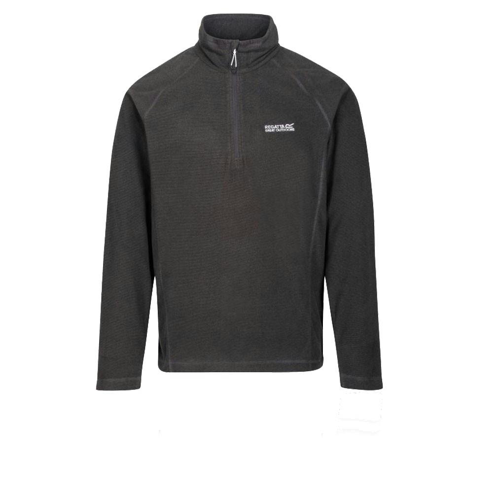 Regatta Men's Great Outdoors Montes Fleece Top - Ash - S - Ash - 100% Polyester