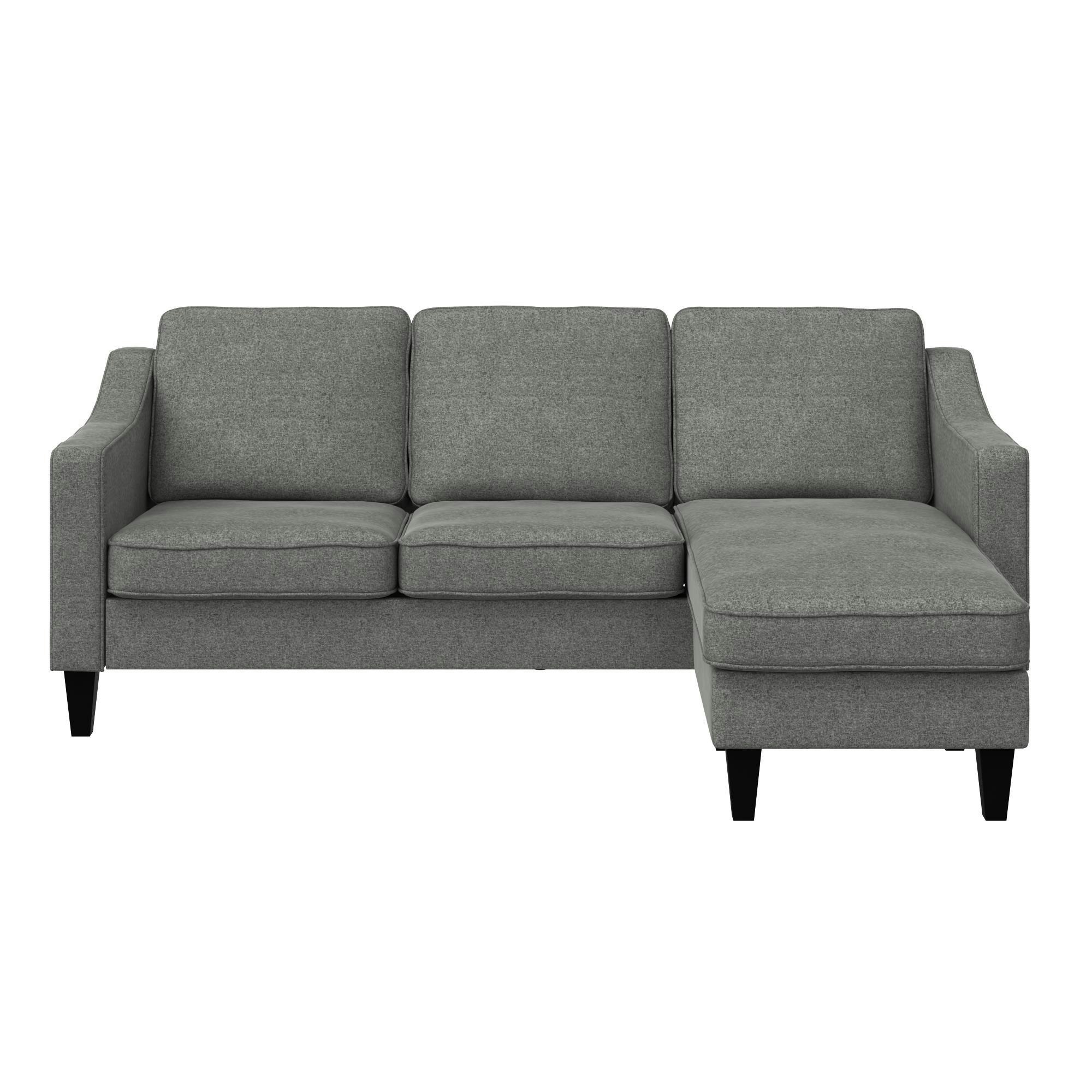 Rackhams Grey Brighton Sectional 3-Seater Sofa
