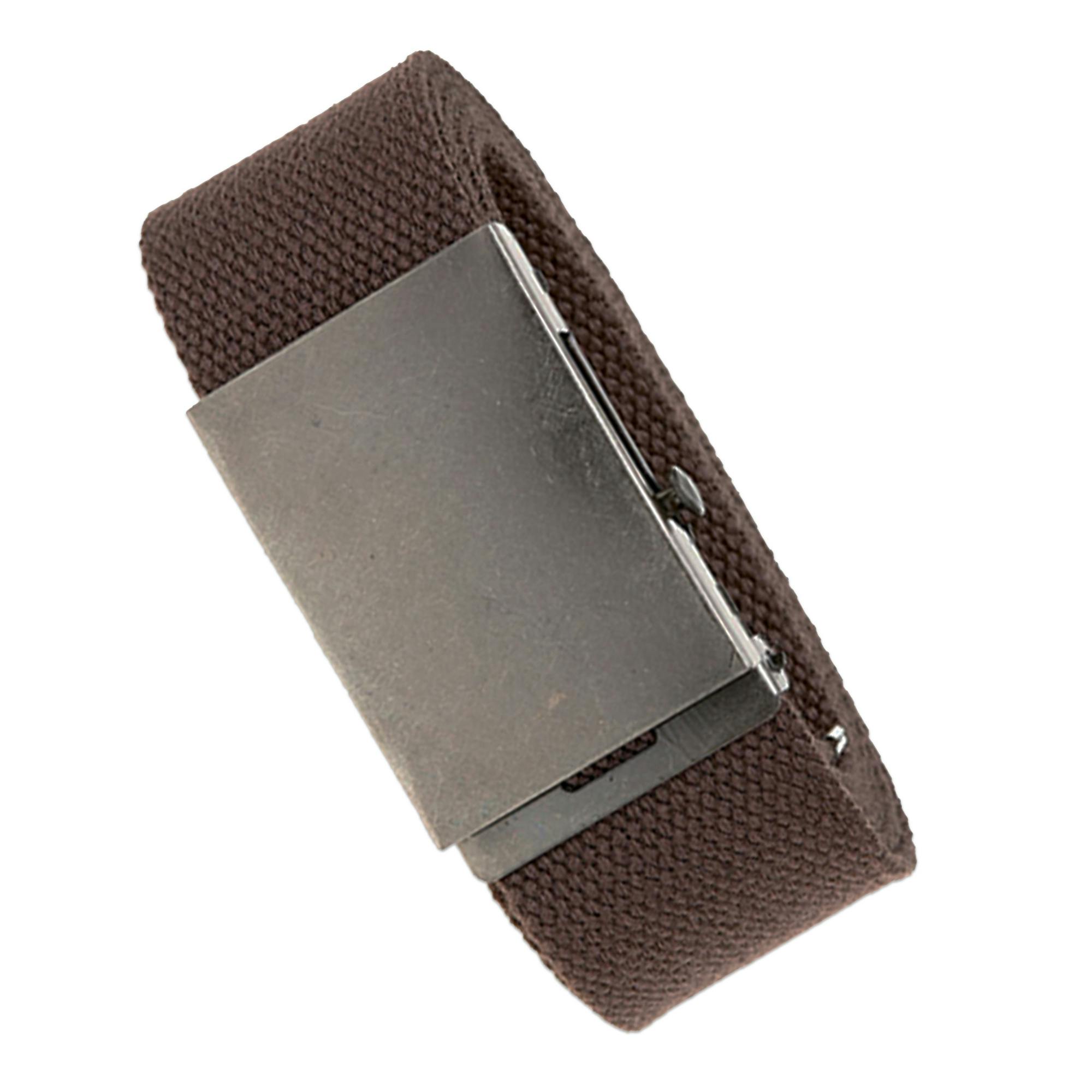 Duke Men's Brown D555 Edward Webbing Waist Belt - 6XL - 100% Polyester