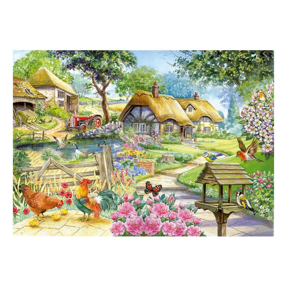 The House Of Puzzles Country Living - Big 500 Piece Jigsaw Puzzle