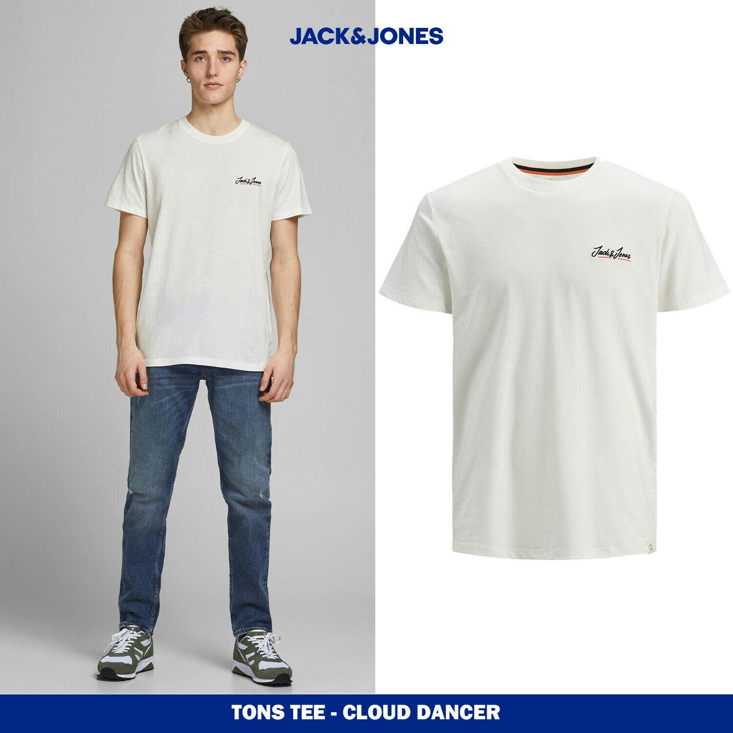 Jack & Jones Mens shirt - Off-White Cotton - Size X-Small - Image 3