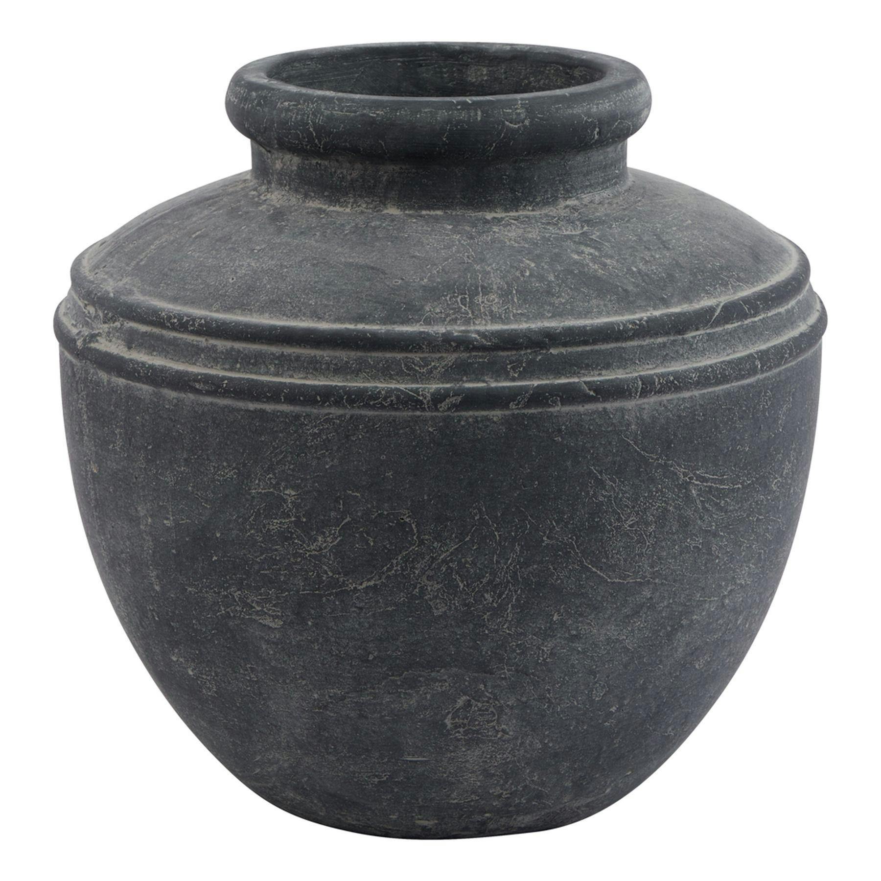 Rackhams Grey Amalfi Water Pot - 30Cm X 31Cm X 31Cm - 100% Mixed