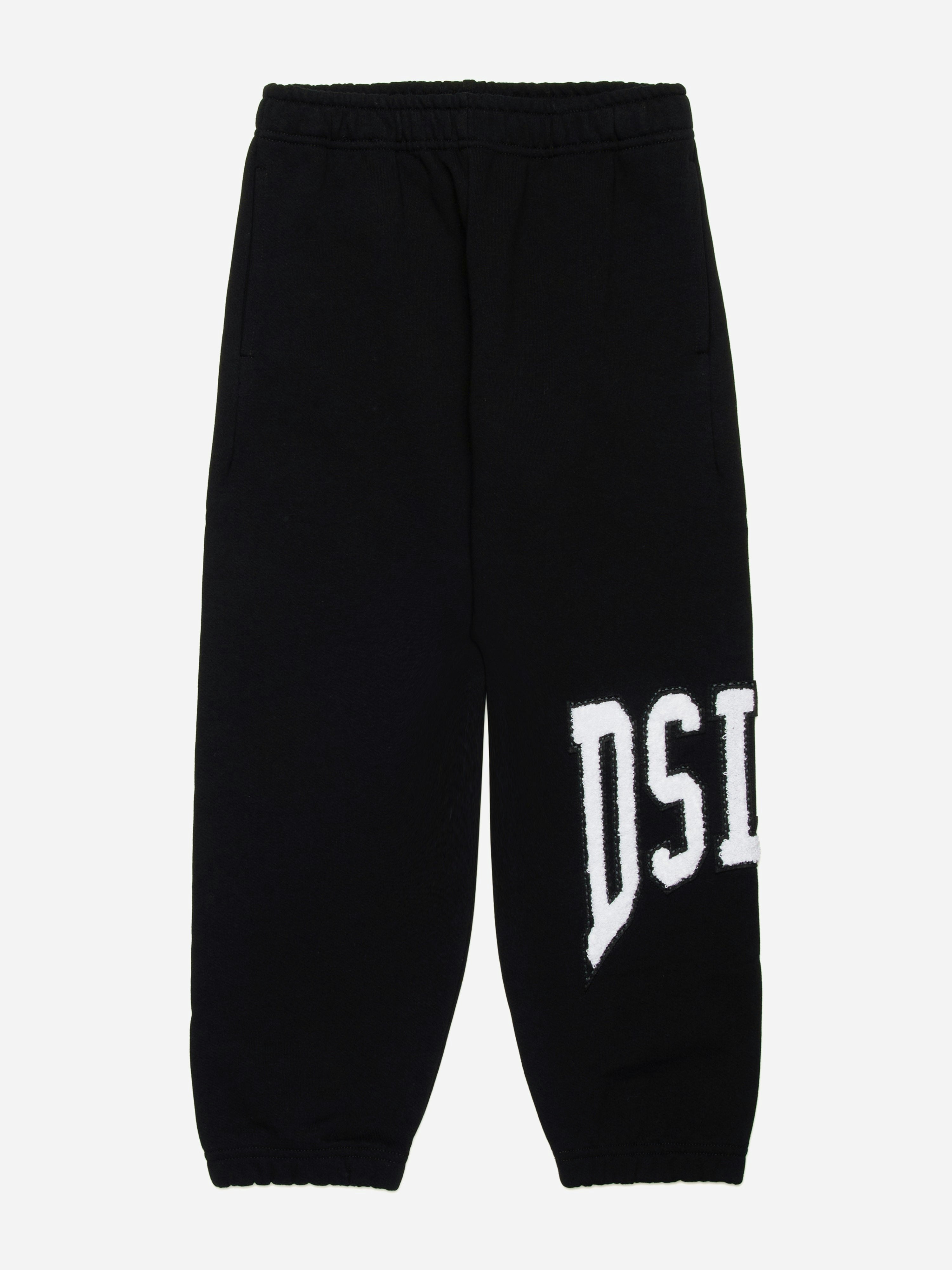 Diesel Boys Black Logo Joggers In - 6 Yrs