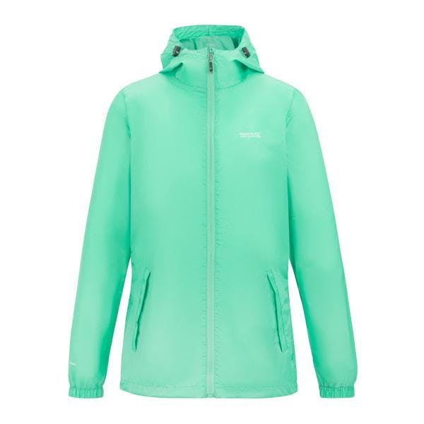 Regatta Women's Green Pack It Iii Waterproof Jacket - Ice - 16 Uk - Ice - 100% Polyamide