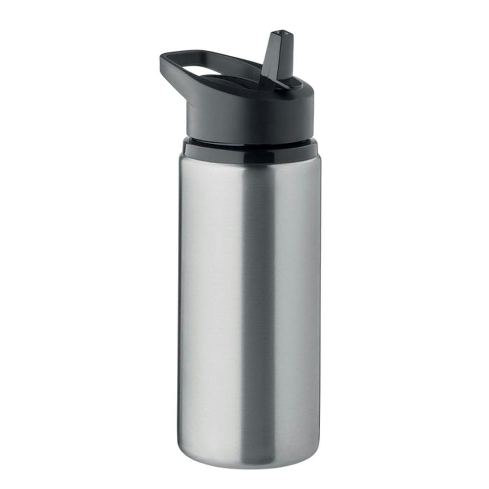 Midocean Silver Spot Single Wall 500Ml Water Bottle - Matt - One Size - Matt