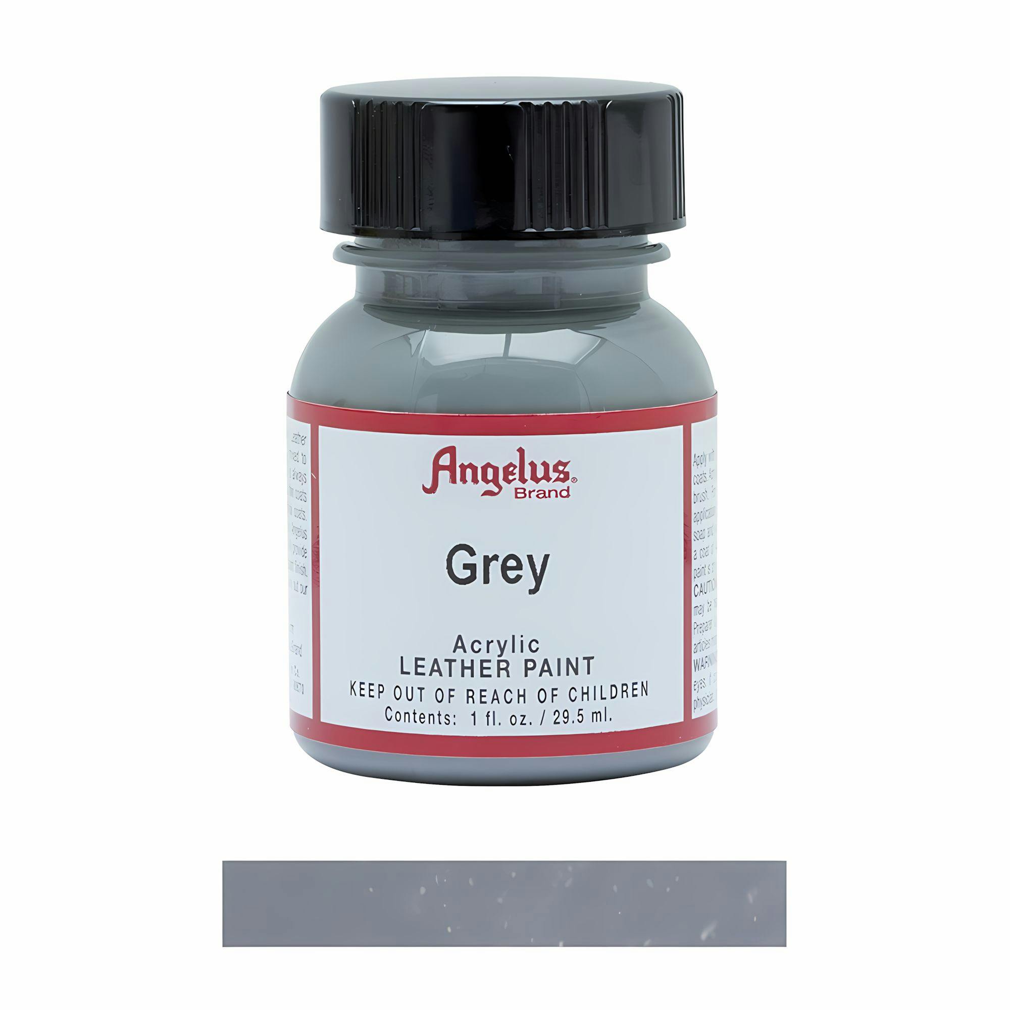 Angelus Grey Leather Paint For Sneaker Customs And Shoes 1Oz