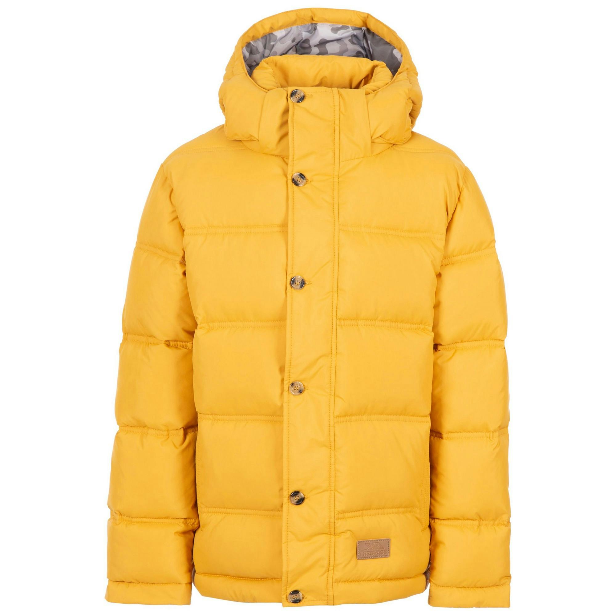 Trespass Kids Exposure Tp50 Parka - Honeybee - 11-12 Years - Honeybee - 100% Polyester