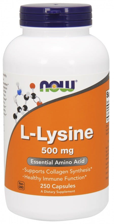 NOW Foods L-Lysine 500mg 250 Veg Capsules, Amino Acid, Immune Support - Image 6