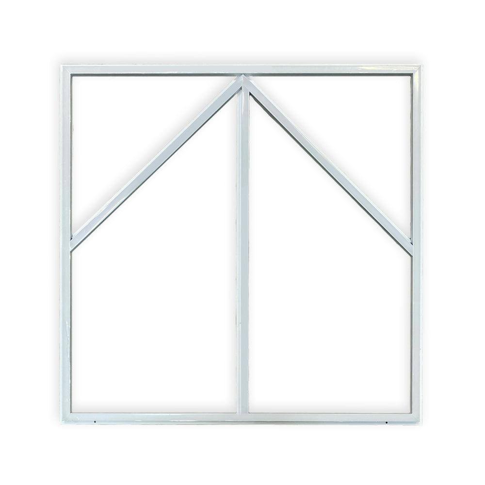Ener-J Unisex White 60X60cm Led Frame Panel Light 6000K With Blue Arrow Design 40W In | Size: 60X60 Cm - Image 4