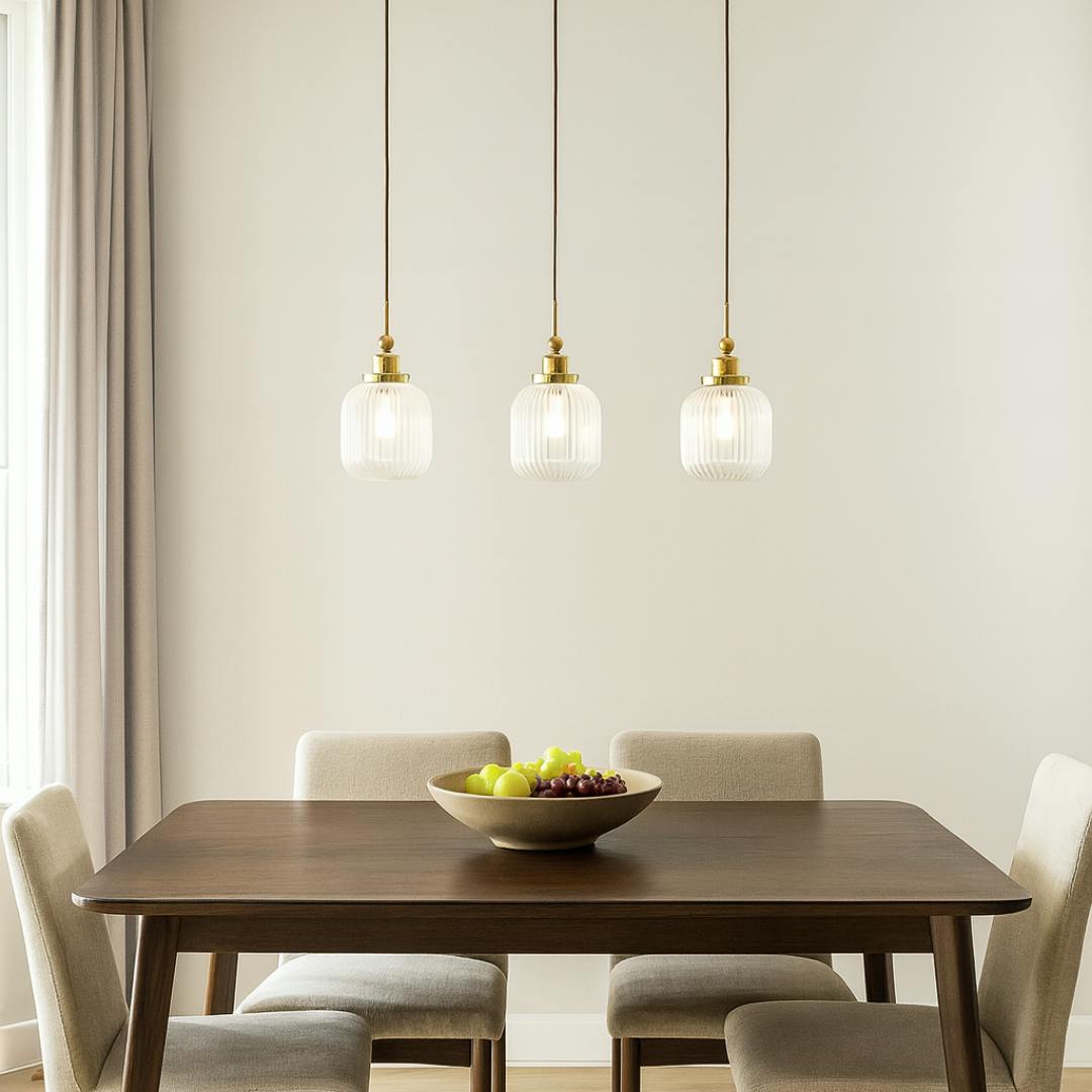 Pagazzi Lighting Light Pagazzi Ing Riva 3- Antique Brass Pendant Bar