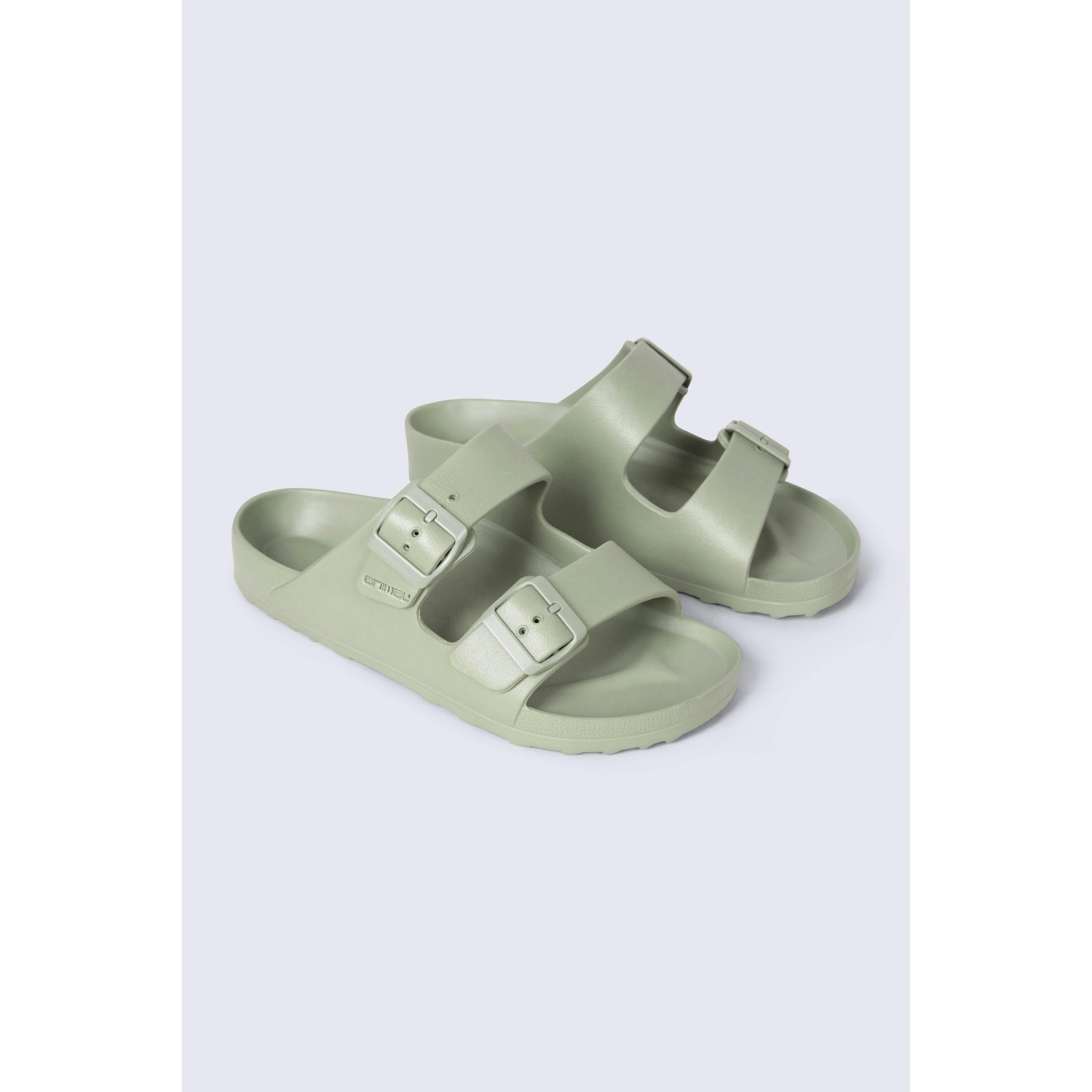 Animal Women's Light Shore Sliders - Khaki - 5 Uk - Khaki - 100% Mixed