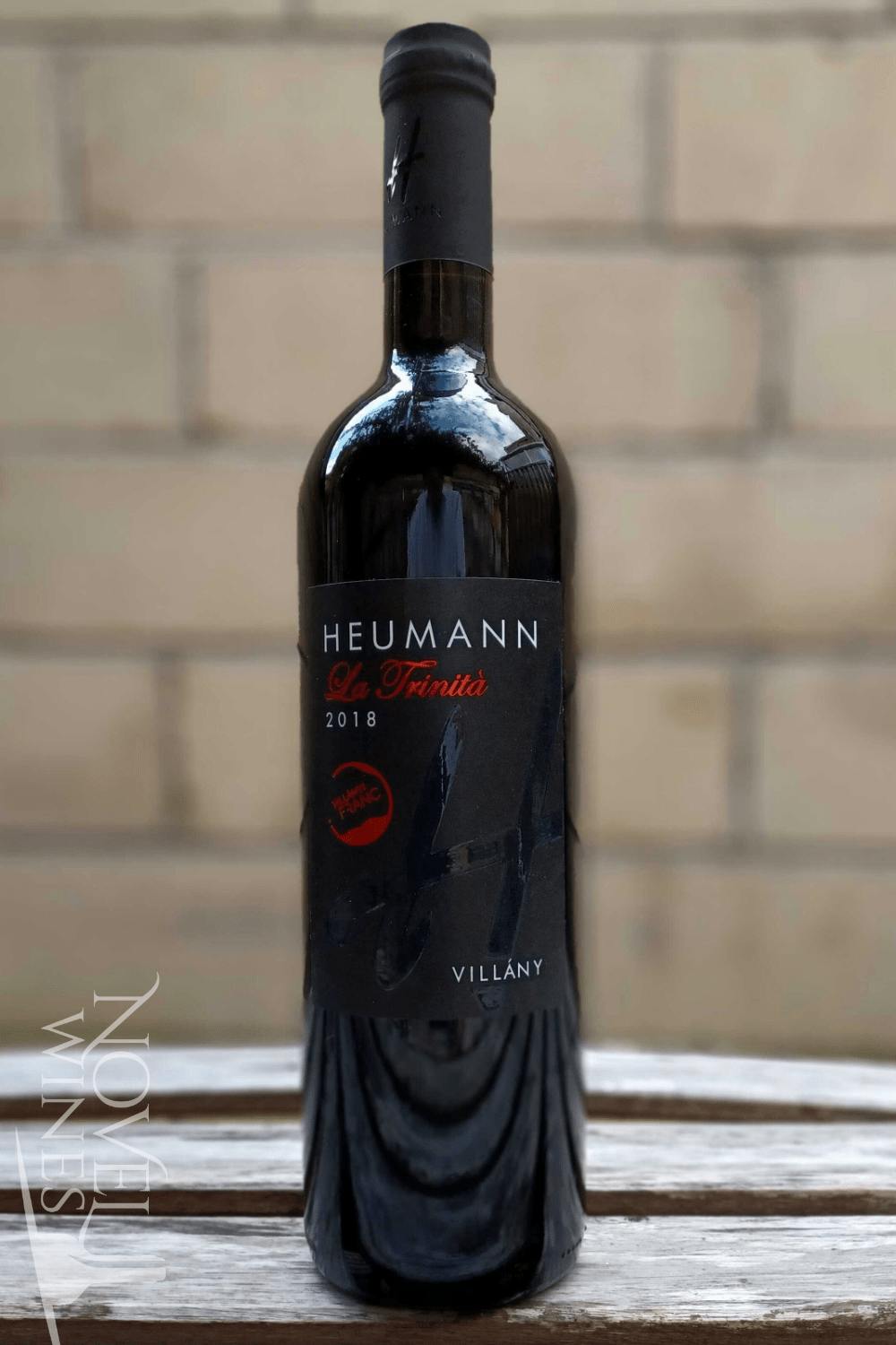 Heumann Red/Dark/Black La Trinita Villanyi Franc 2018, Hungary - Pack Of 6