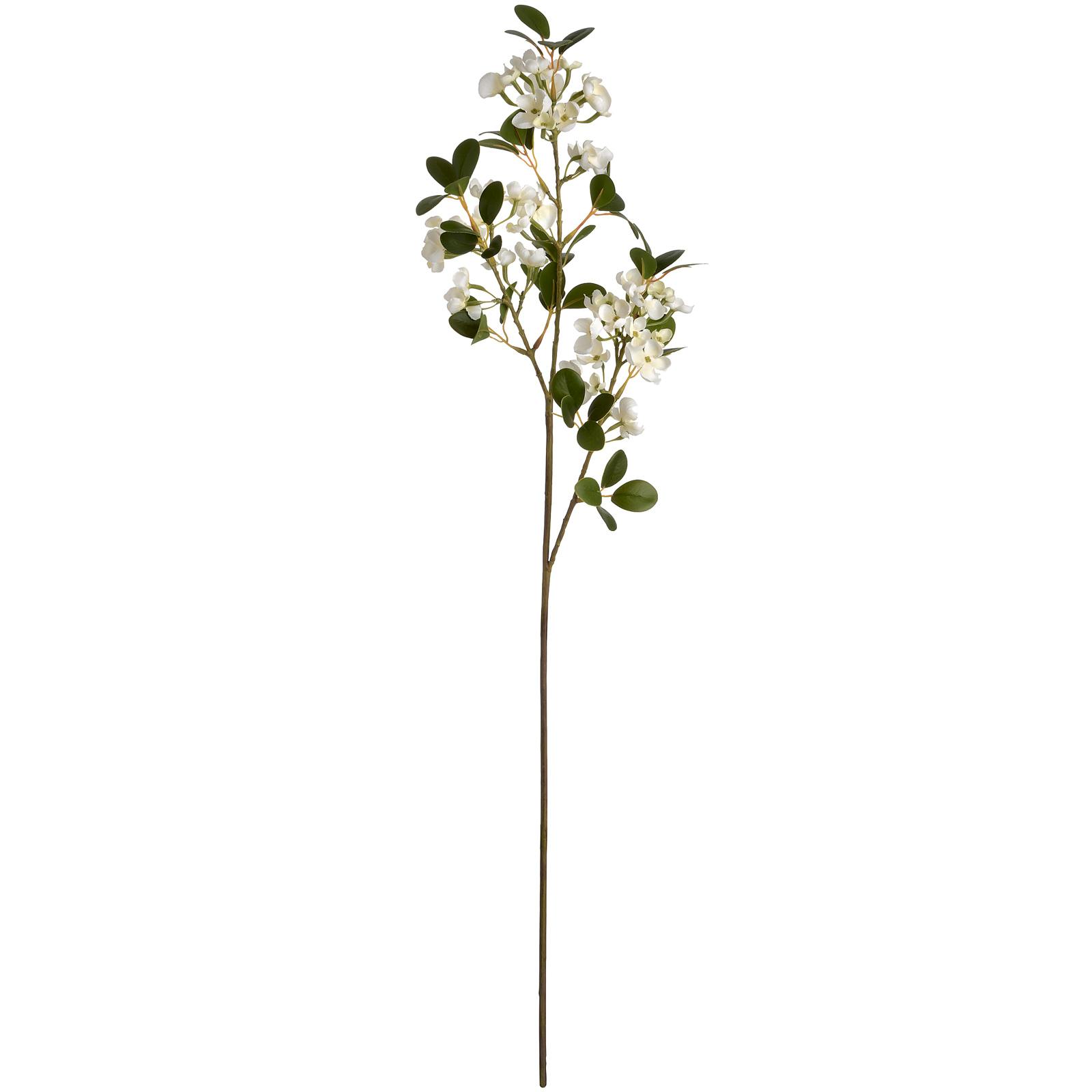 Hill Interiors Orange/White Artificial Spring Flower - One Size
