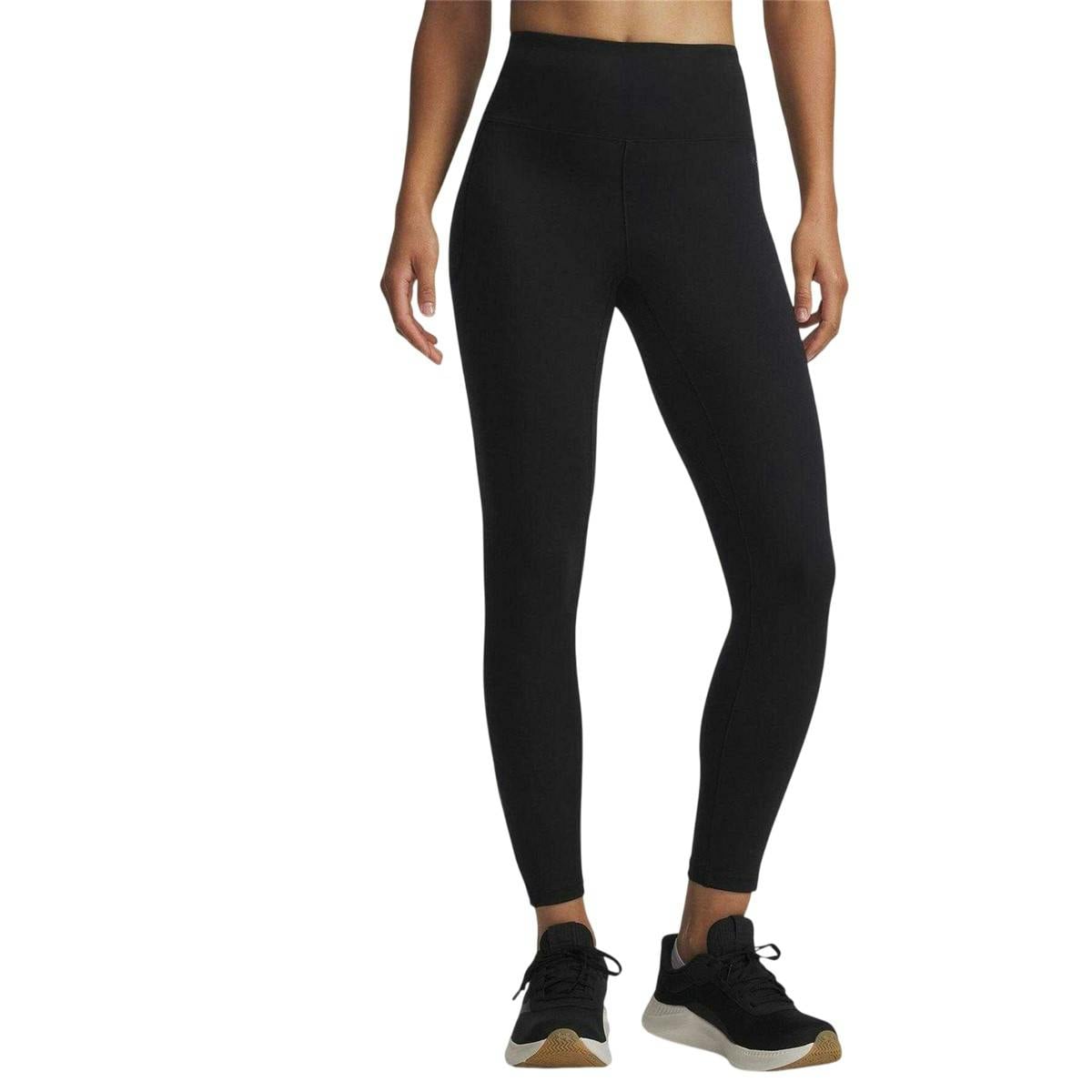 Under Armour Women's Black / Motion Leggings - 12 Uk - 80% Polyester/20% Elastane