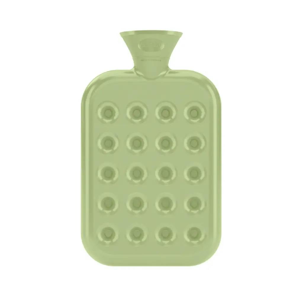 Fashy Green 1.2 Litre Honeycomb Pattern Hot Water Bottle
