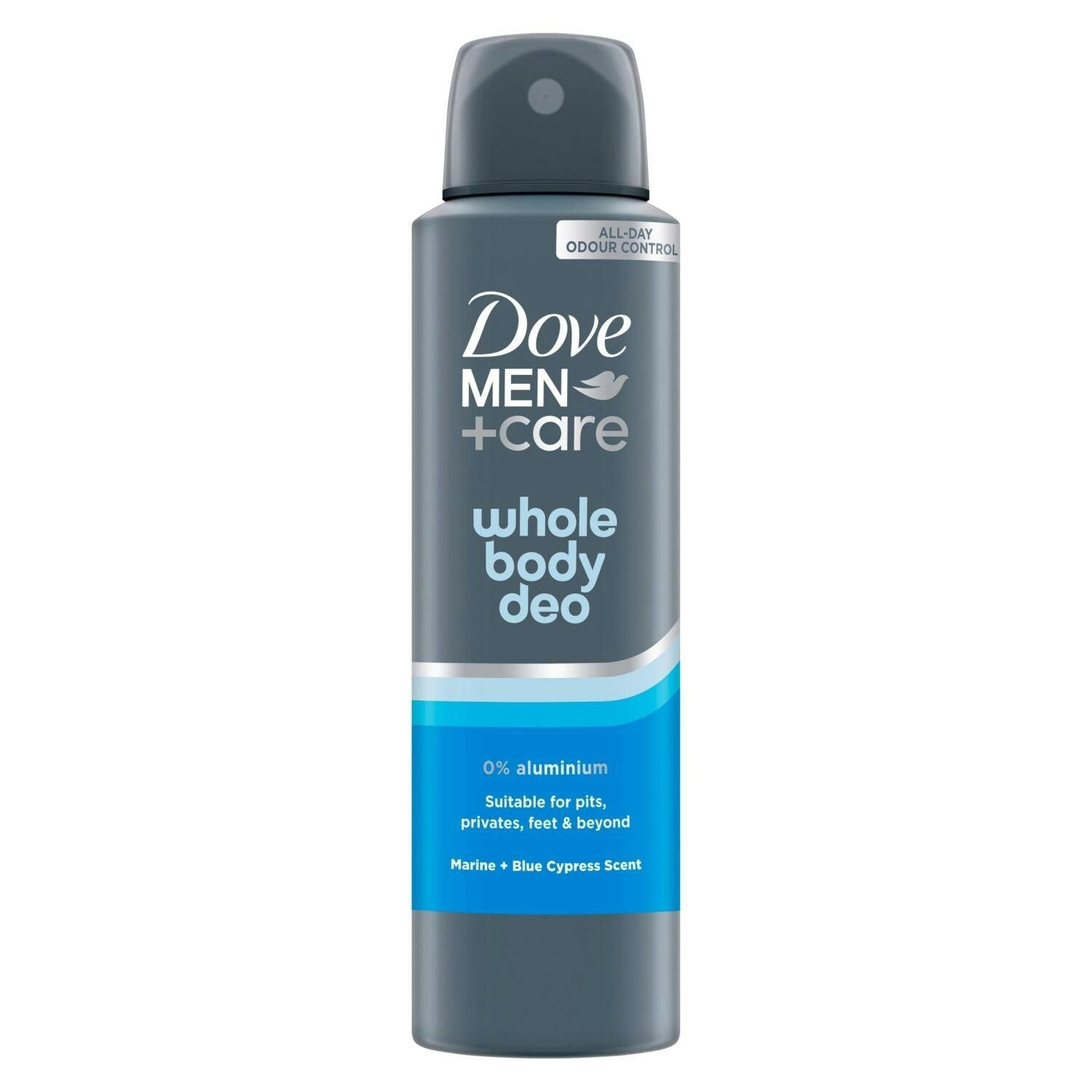 Dove Men+Care Whole Body Deodorant Spray Marine&Cypress 72H Protection, 12x150ml - Image 8