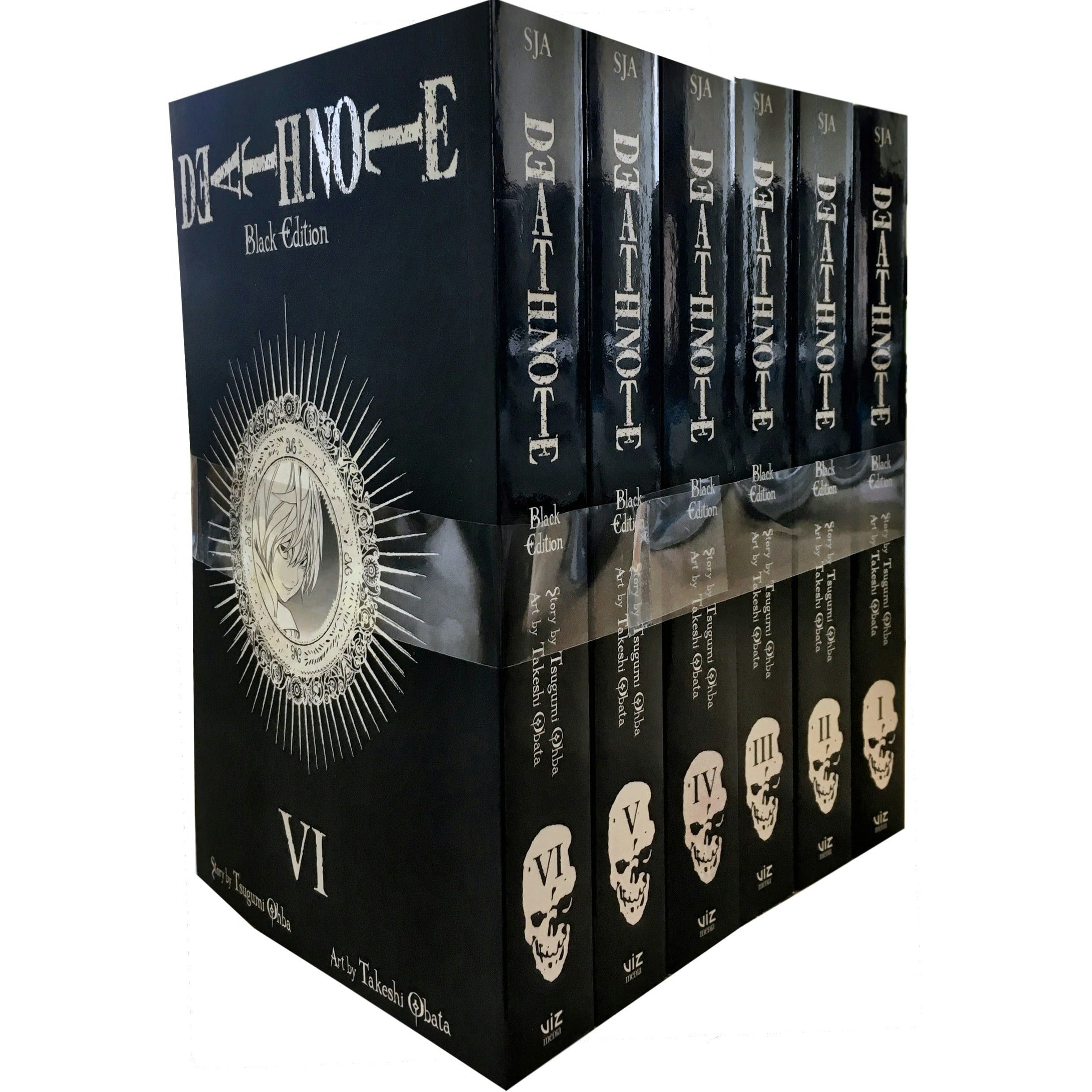 Viz Media Black Death Note Edition Volume 1,2,3,4,5,6 Collection 6 Books Set By Tsugumi Ohba