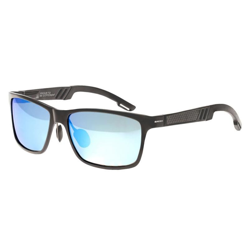 Breed Blue Pyxis Titanium Polarized Sunglasses - Gunmetal
