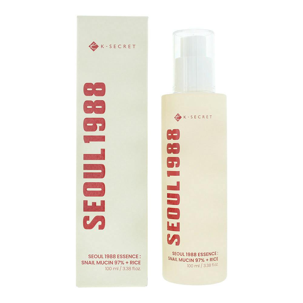 Seoul 1988 K-Secret Snail Mucin 97% + Rice Essence 100Ml