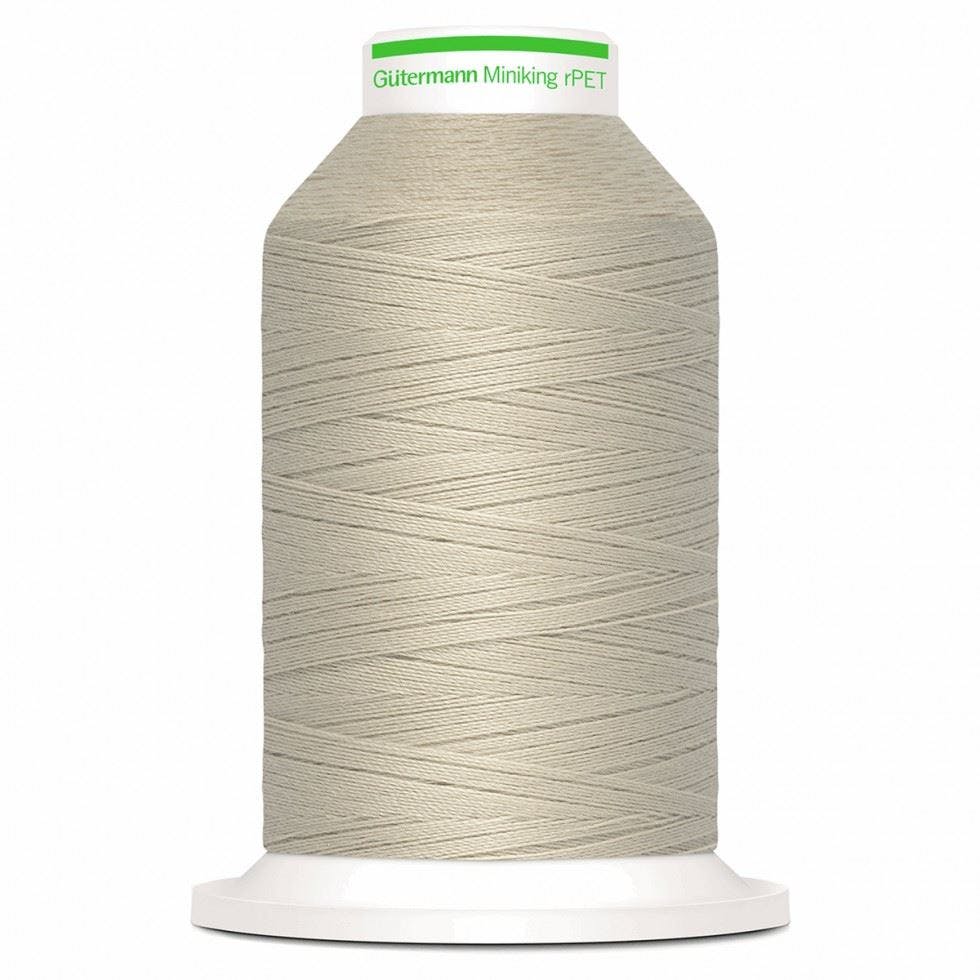 Gutermann Recycled Rpet Eco Miniking Overlocker Thread 1000M Polyester Thread Suitable For Dressmaking - 722 - 1000 Metres