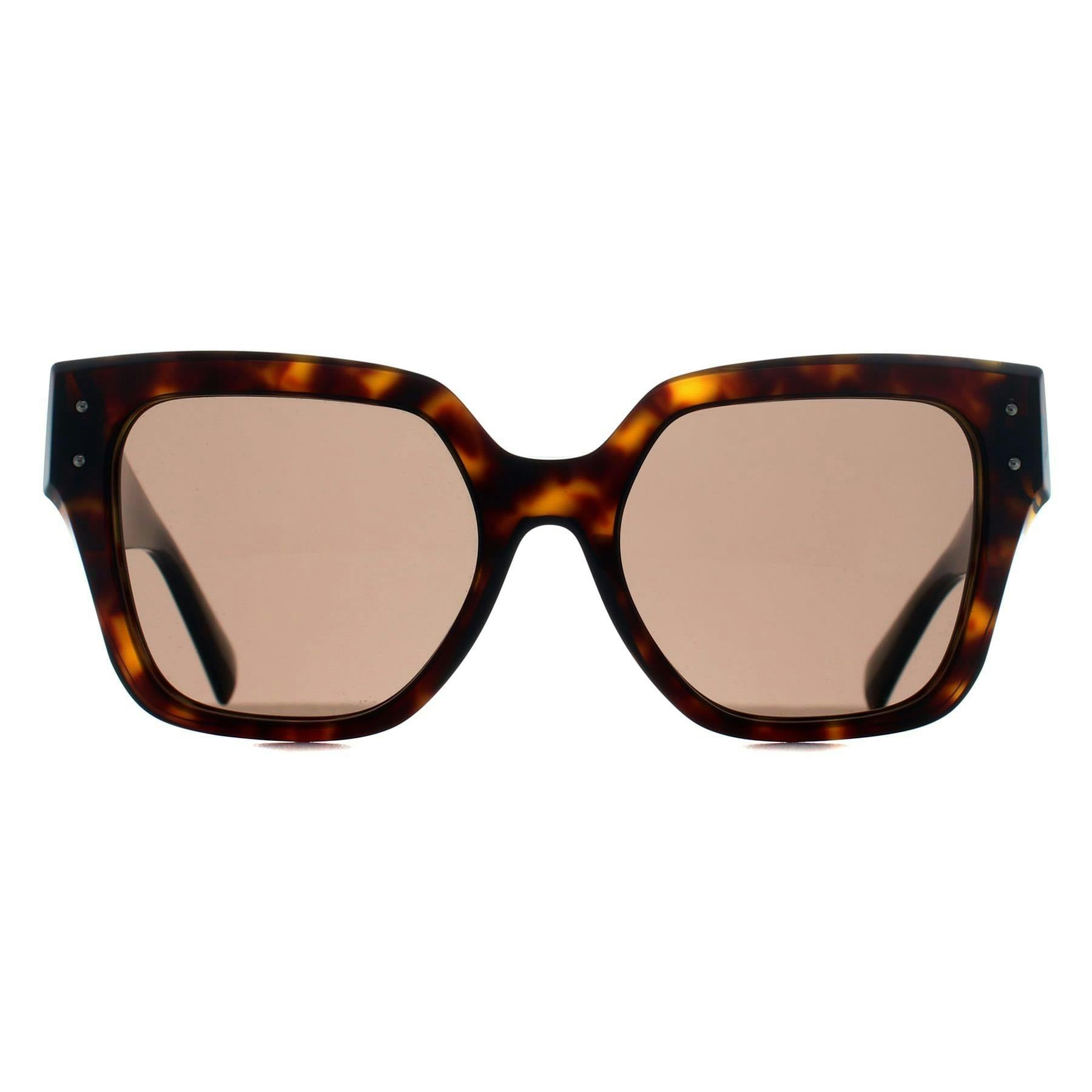 Dolce&Gabbana Woman Sunglass DG4471 - Frame color: Havana, Lens color: Dark Brown - Image 6