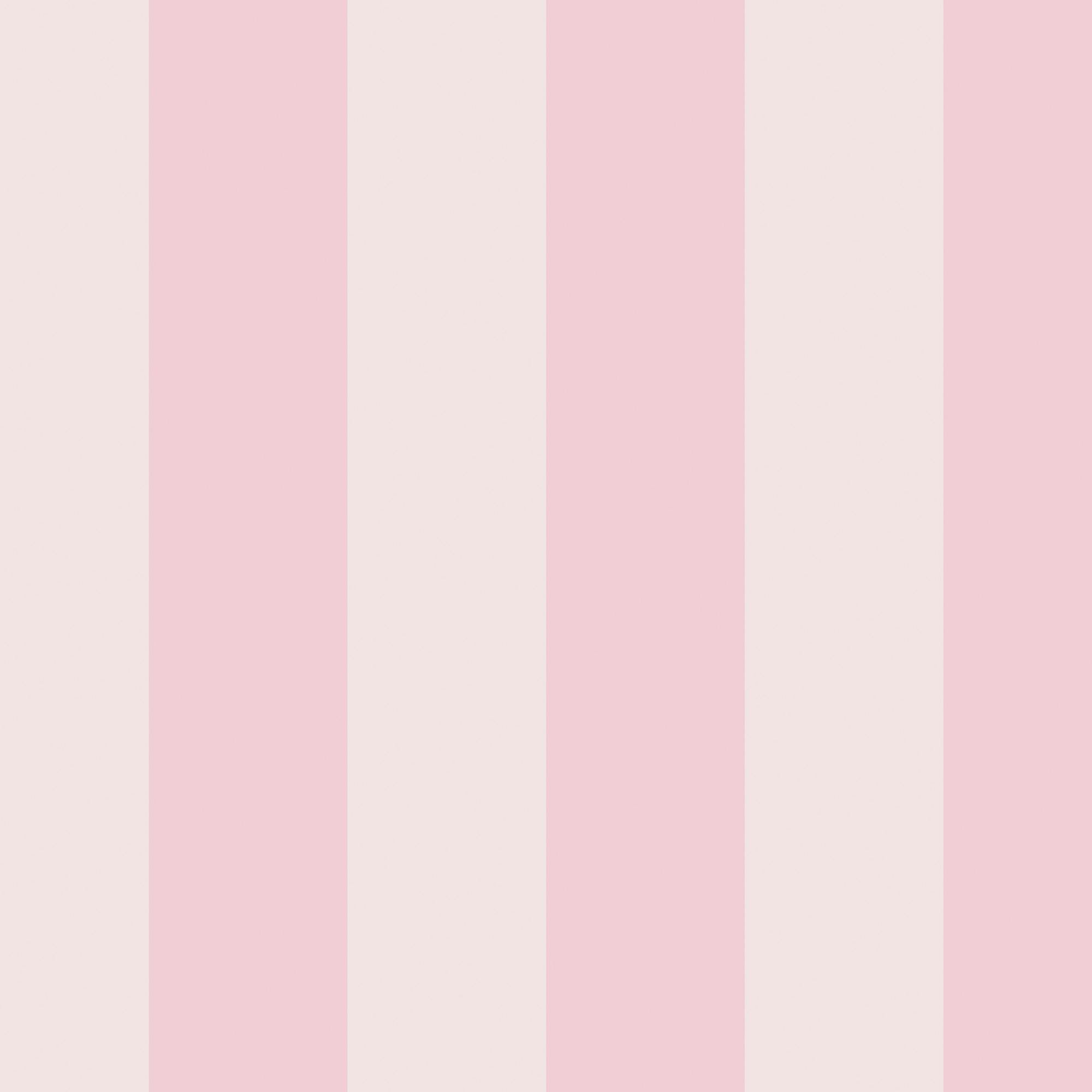Cath Kidston Pink Canopy Stripe Wallpaper |